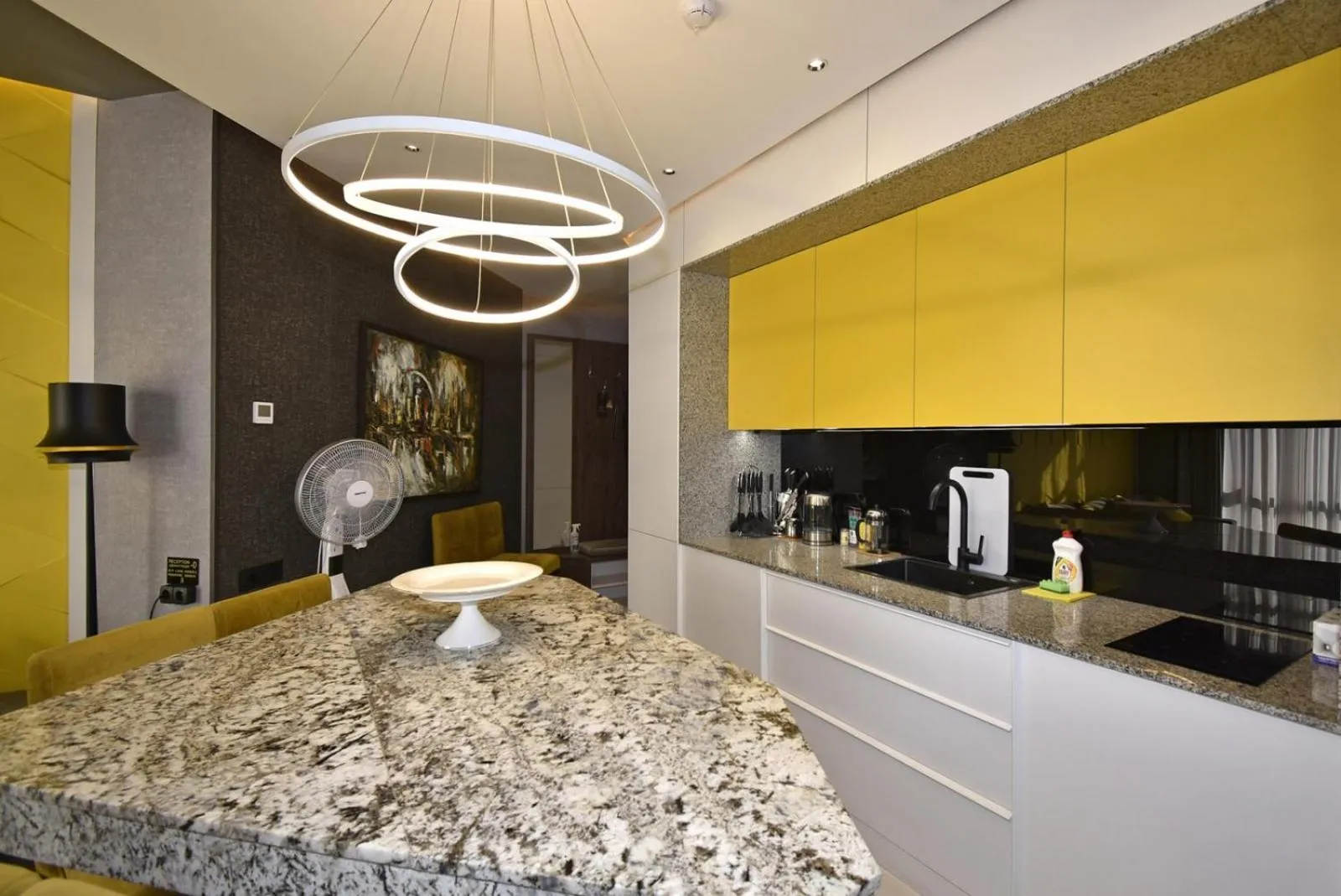 Kitchen or kitchenette in Avenue ApartHotel