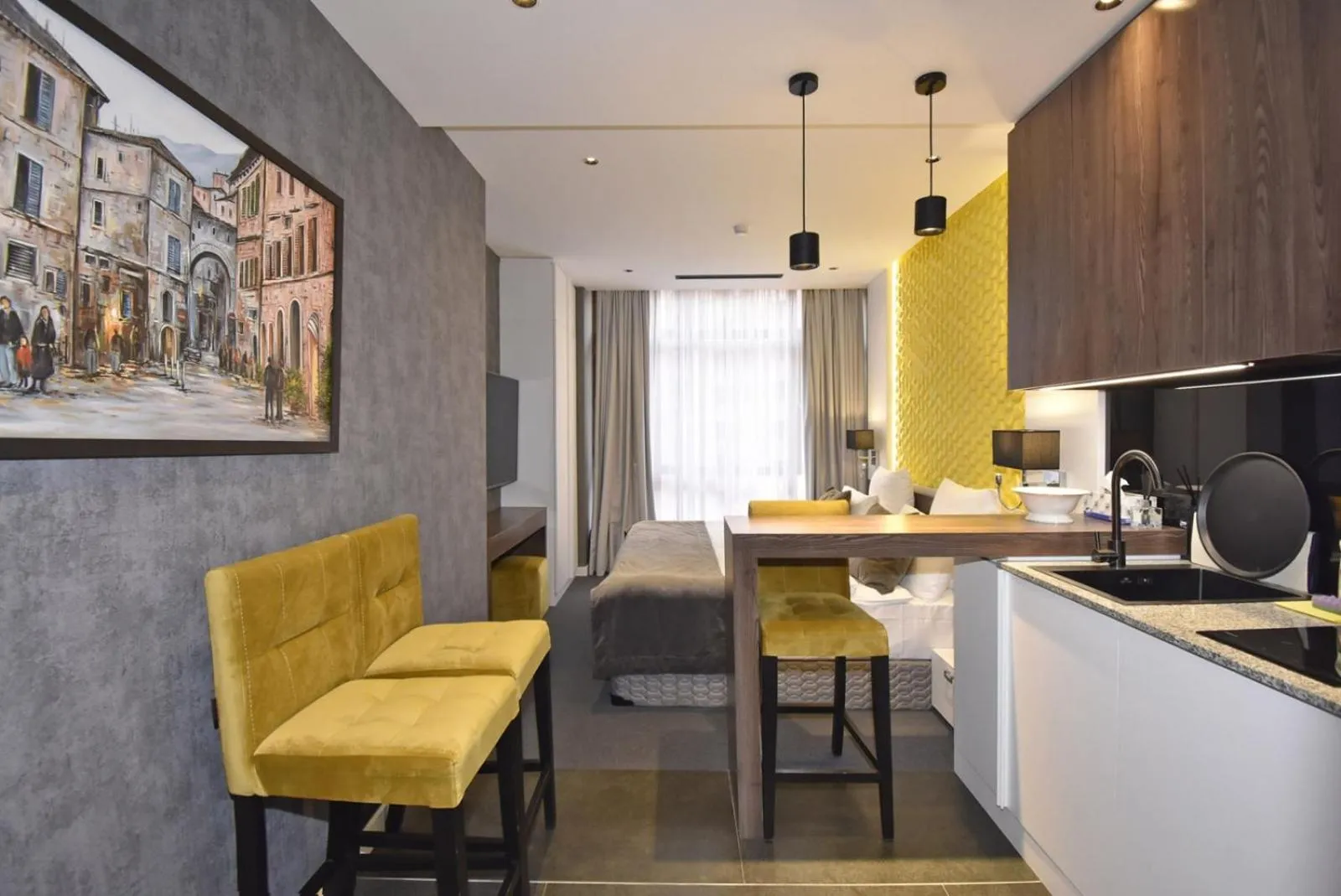 Kitchen or kitchenette in Avenue ApartHotel