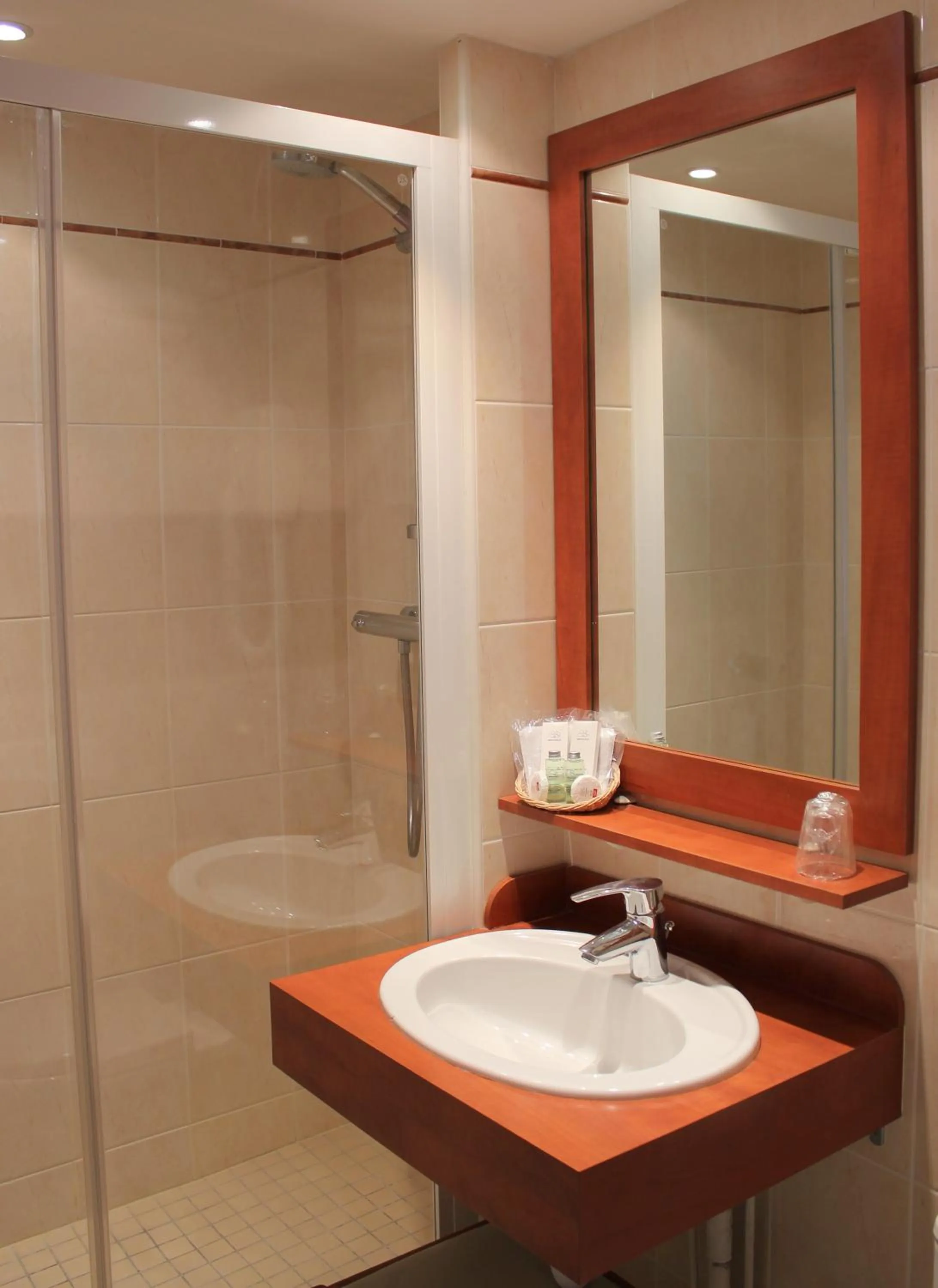 Bathroom in Hôtel Le Beaugency