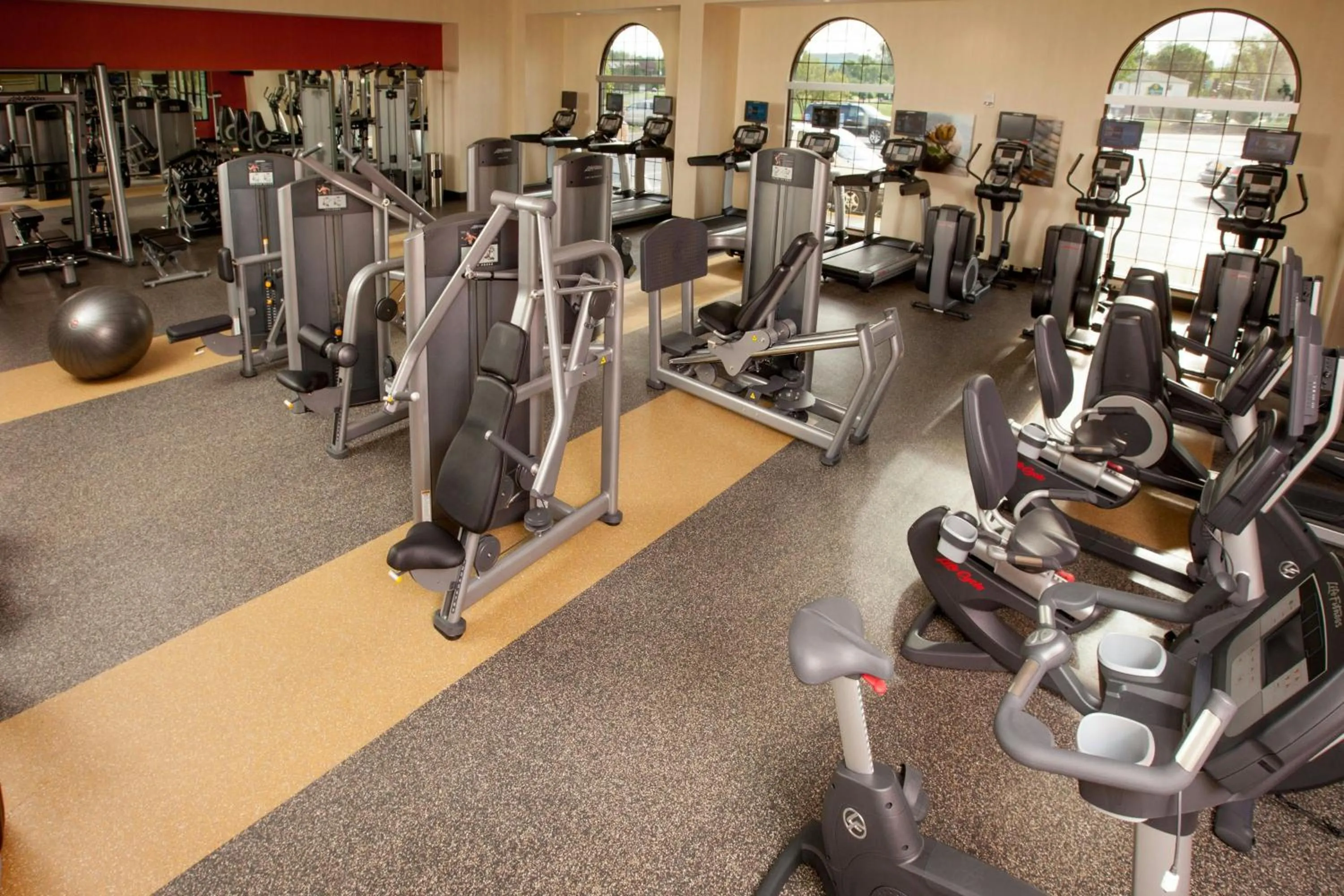 Fitness centre/facilities in Minneapolis Marriott Northwest Hotel & Conference Center
