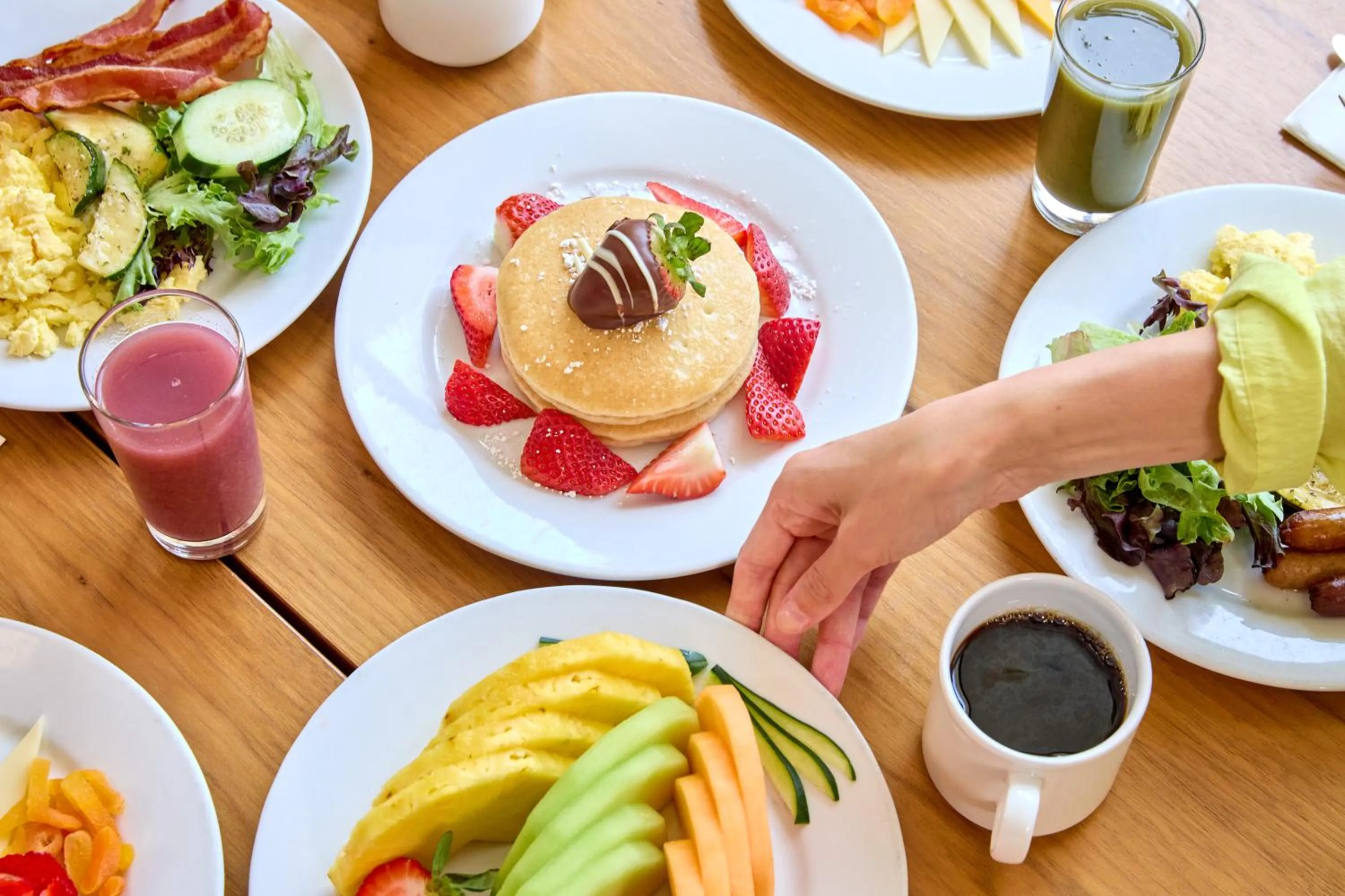 Breakfast in Riu Plaza Fisherman's Wharf