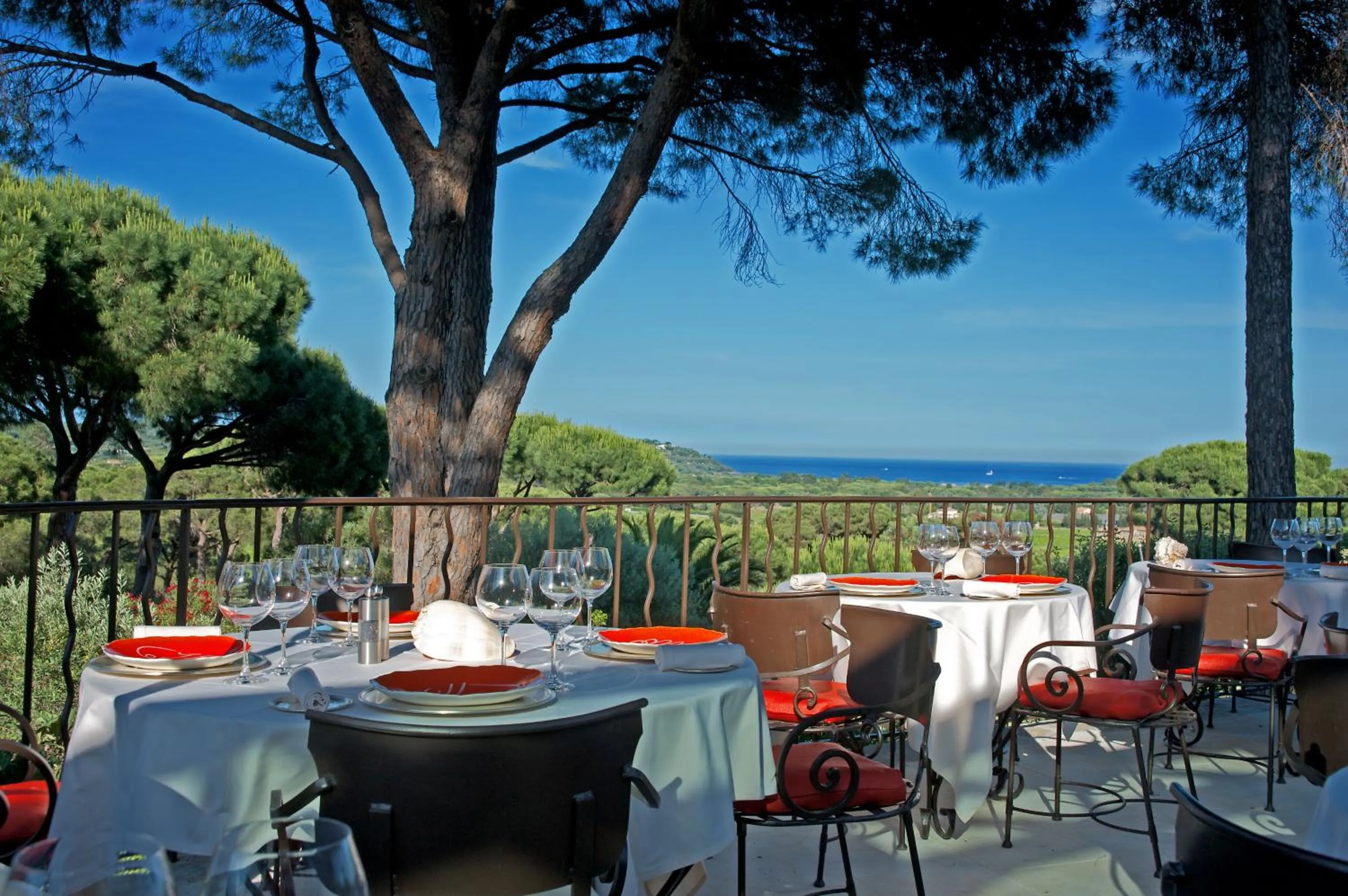Restaurant/places to eat in Hôtel Villa Marie Saint Tropez