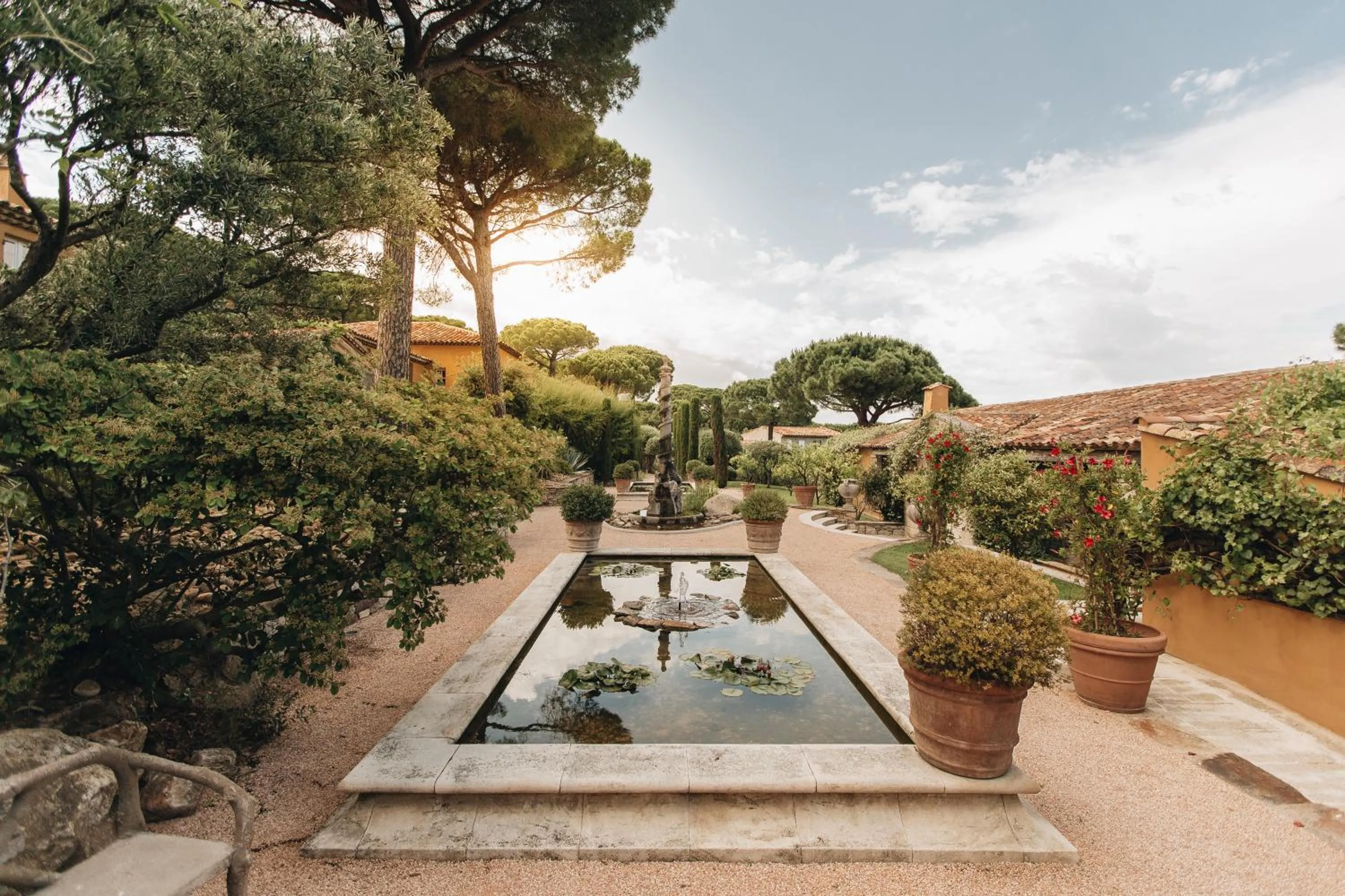 Garden in Hôtel Villa Marie Saint Tropez