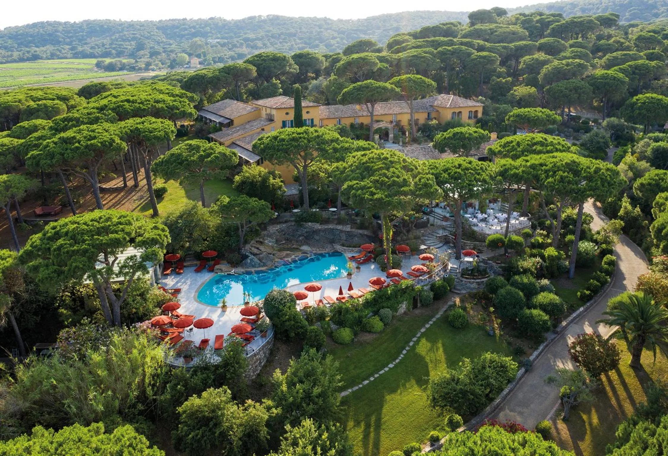 Bird's eye view in Hôtel Villa Marie Saint Tropez