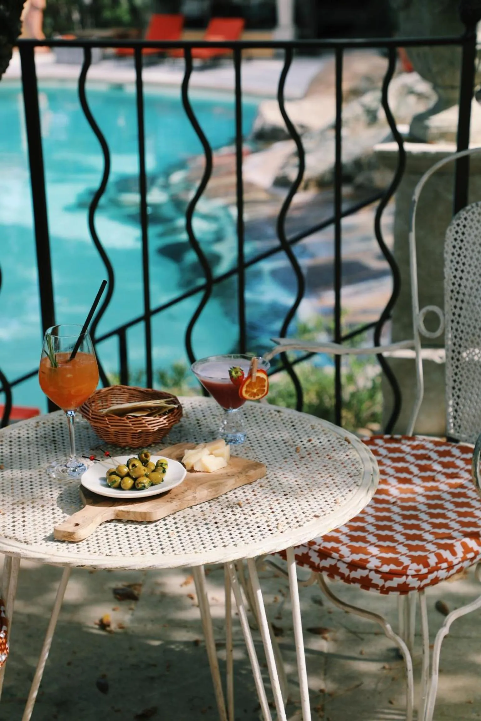 Swimming pool in Hôtel Villa Marie Saint Tropez