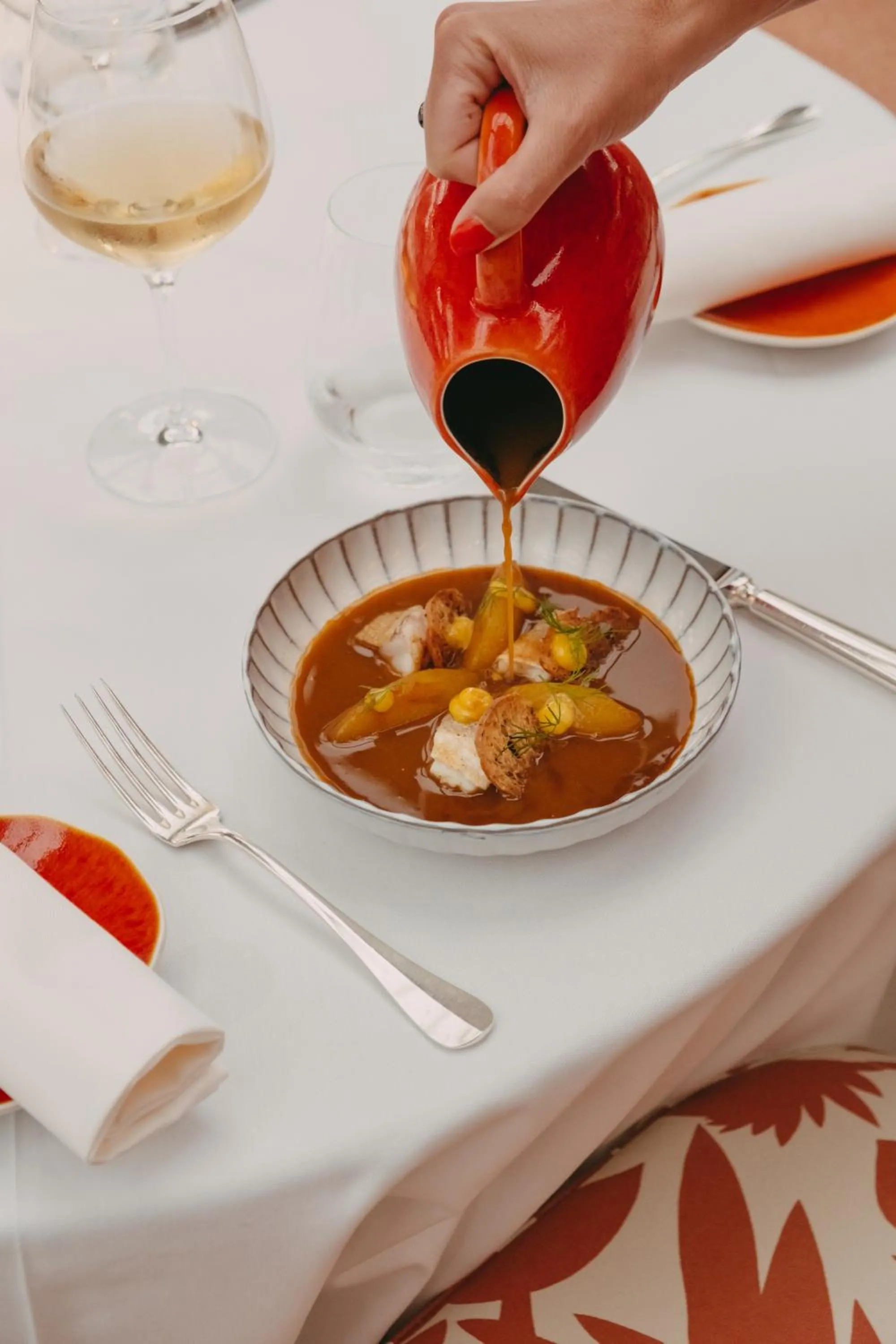 Food and drinks in Hôtel Villa Marie Saint Tropez