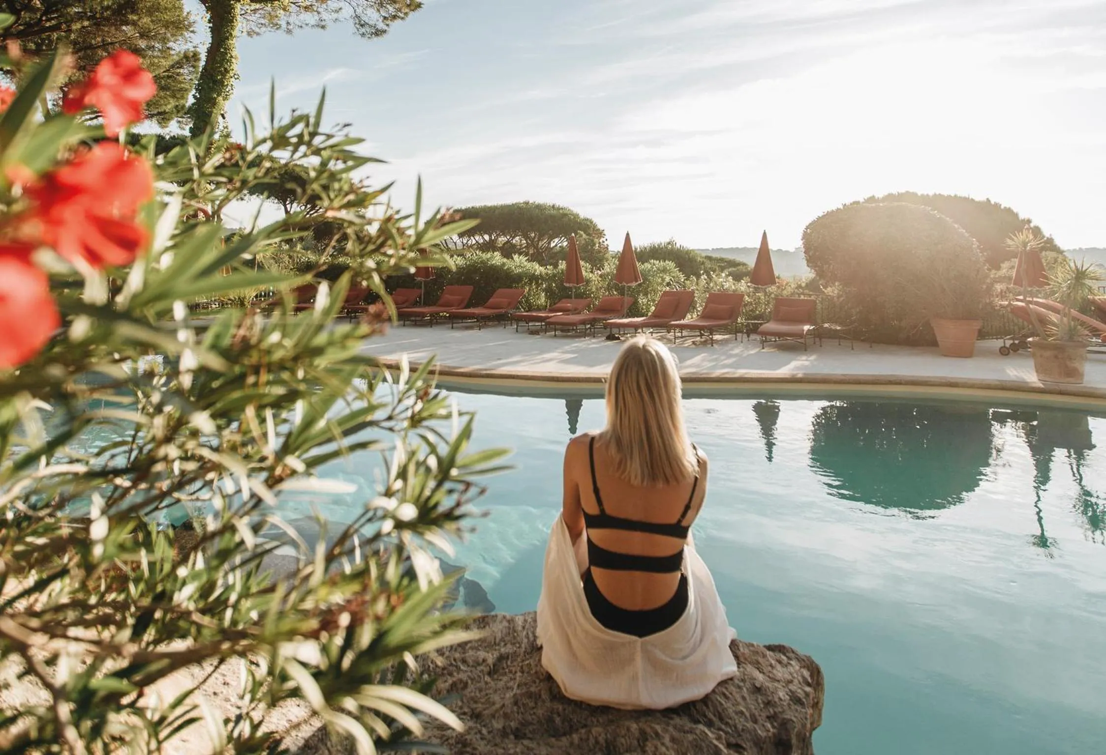 Swimming pool in Hôtel Villa Marie Saint Tropez