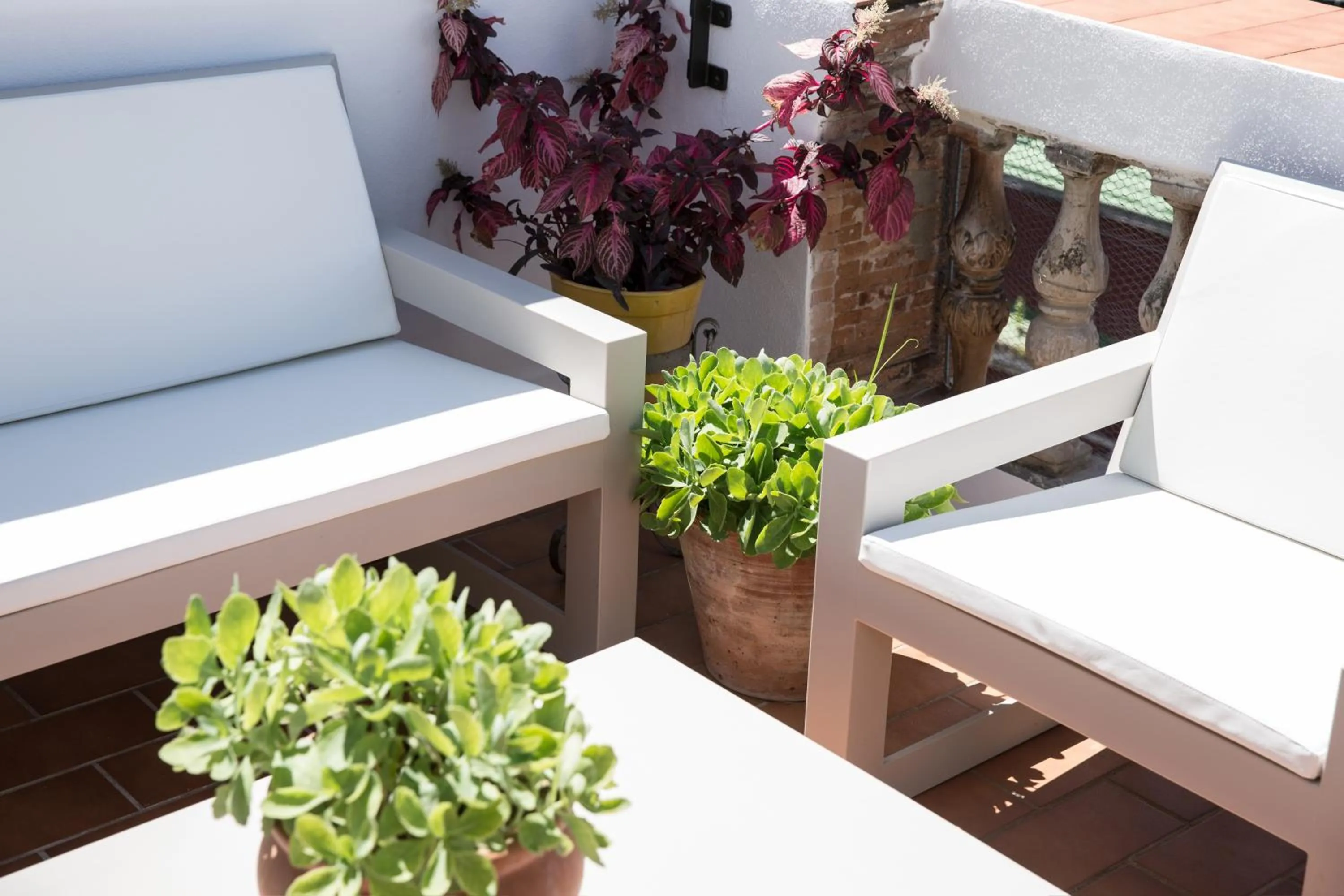 Balcony/Terrace in Puerta Catedral Holiday Suites