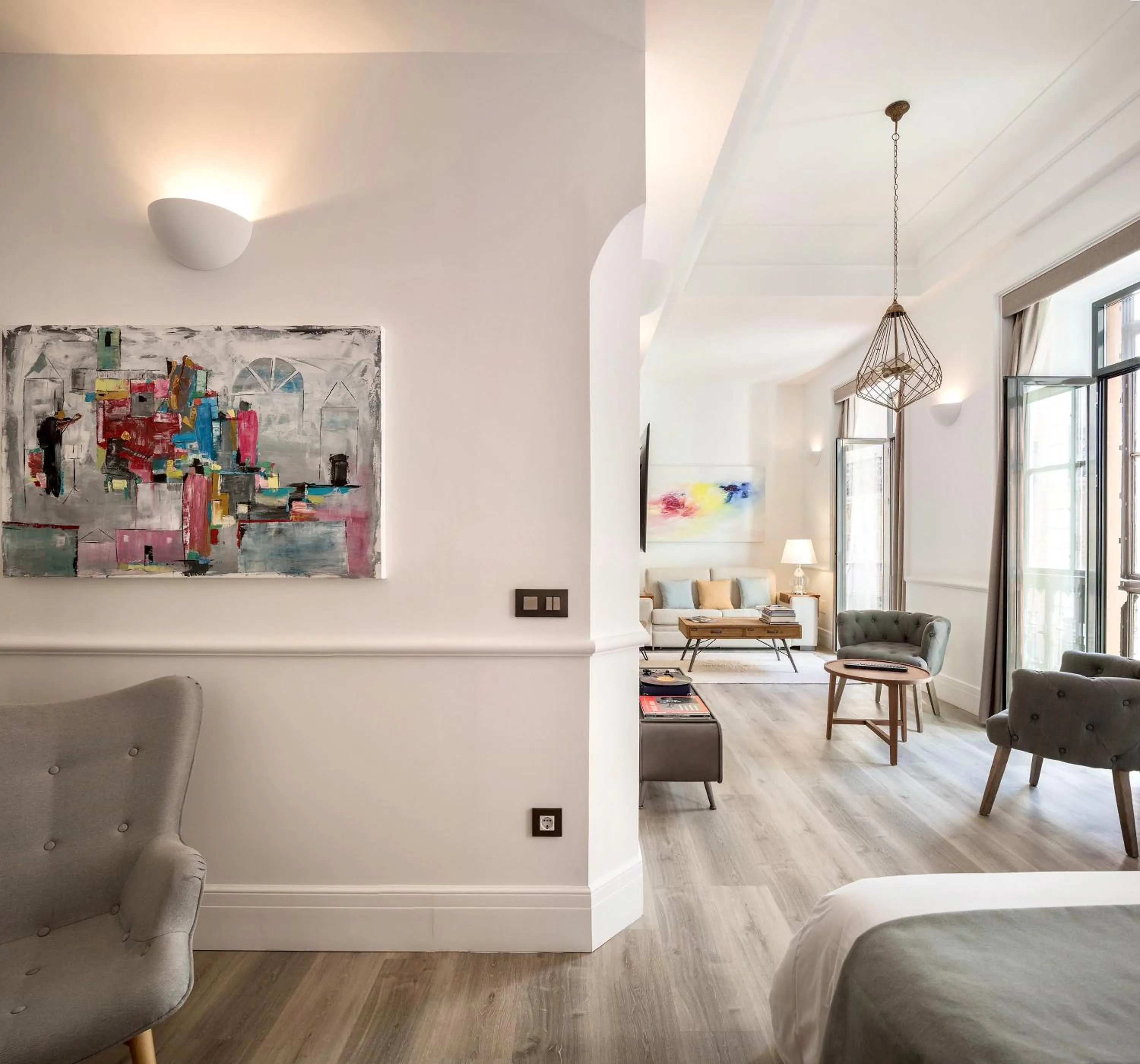 Living room in Puerta Catedral Holiday Suites