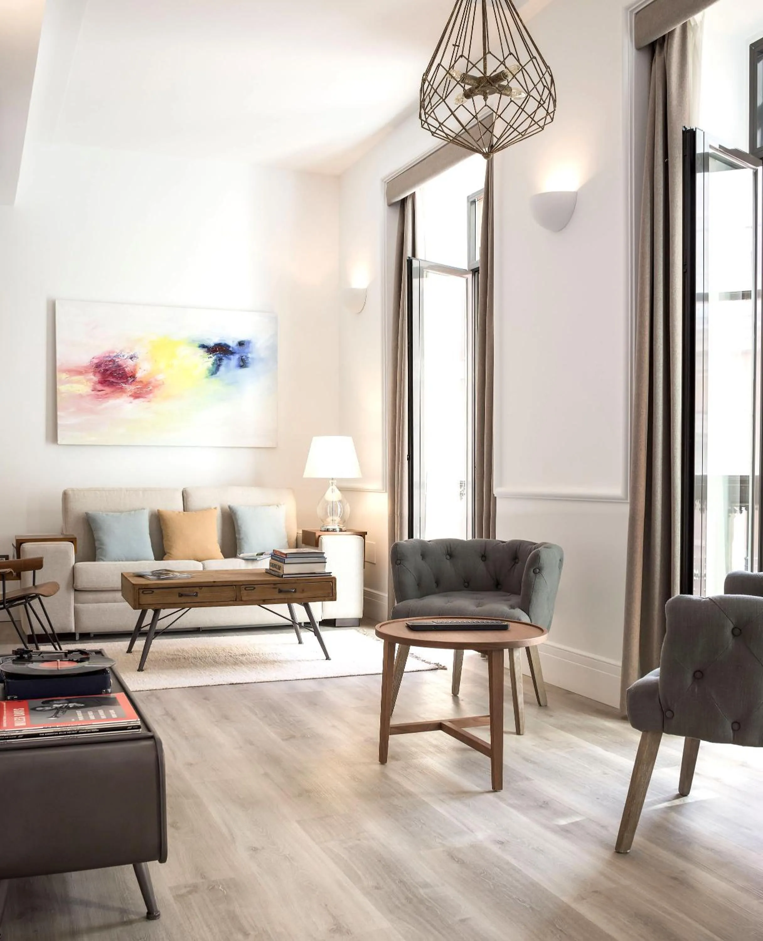 Living room in Puerta Catedral Holiday Suites