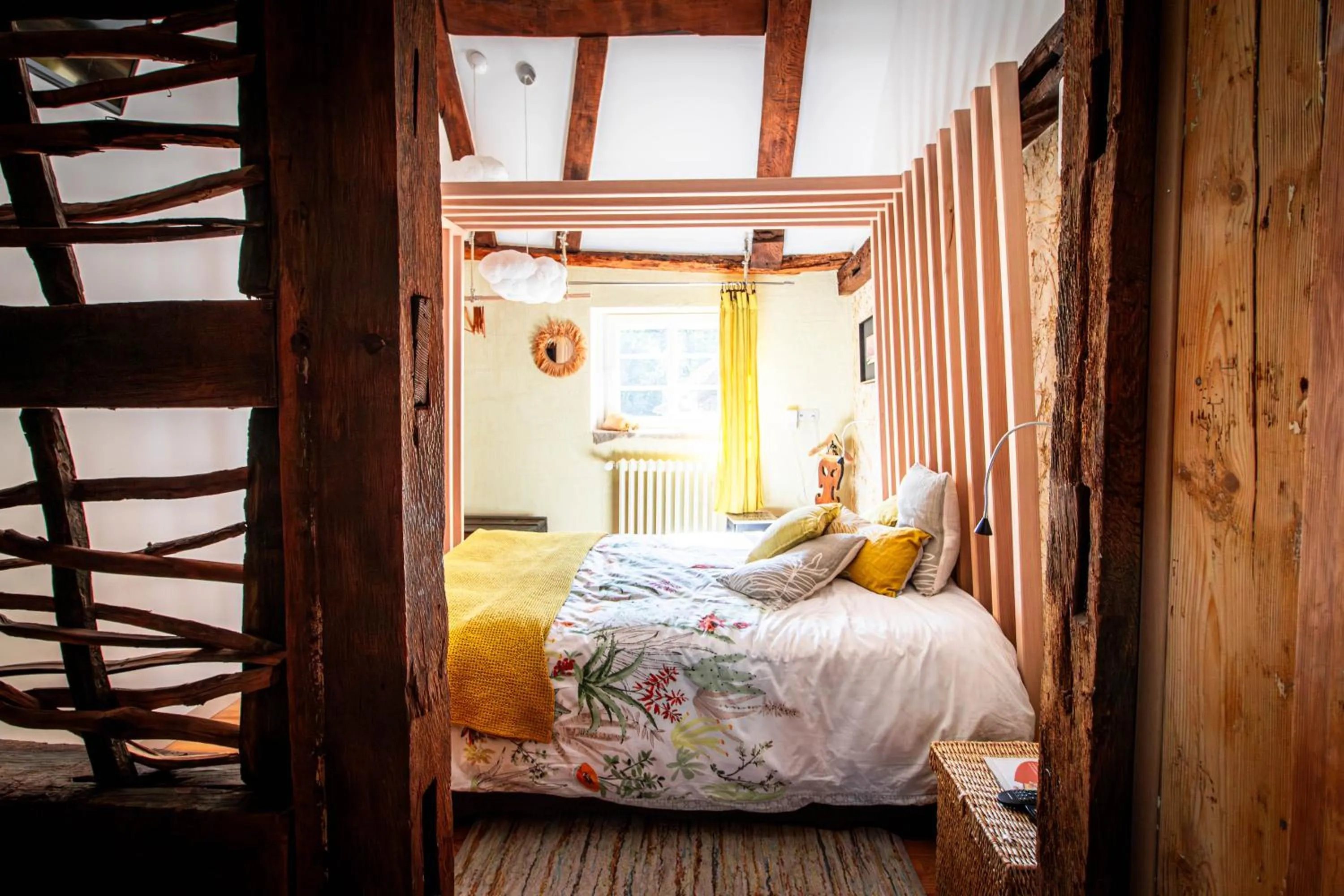 Bed in Moulin de Schwabwiller