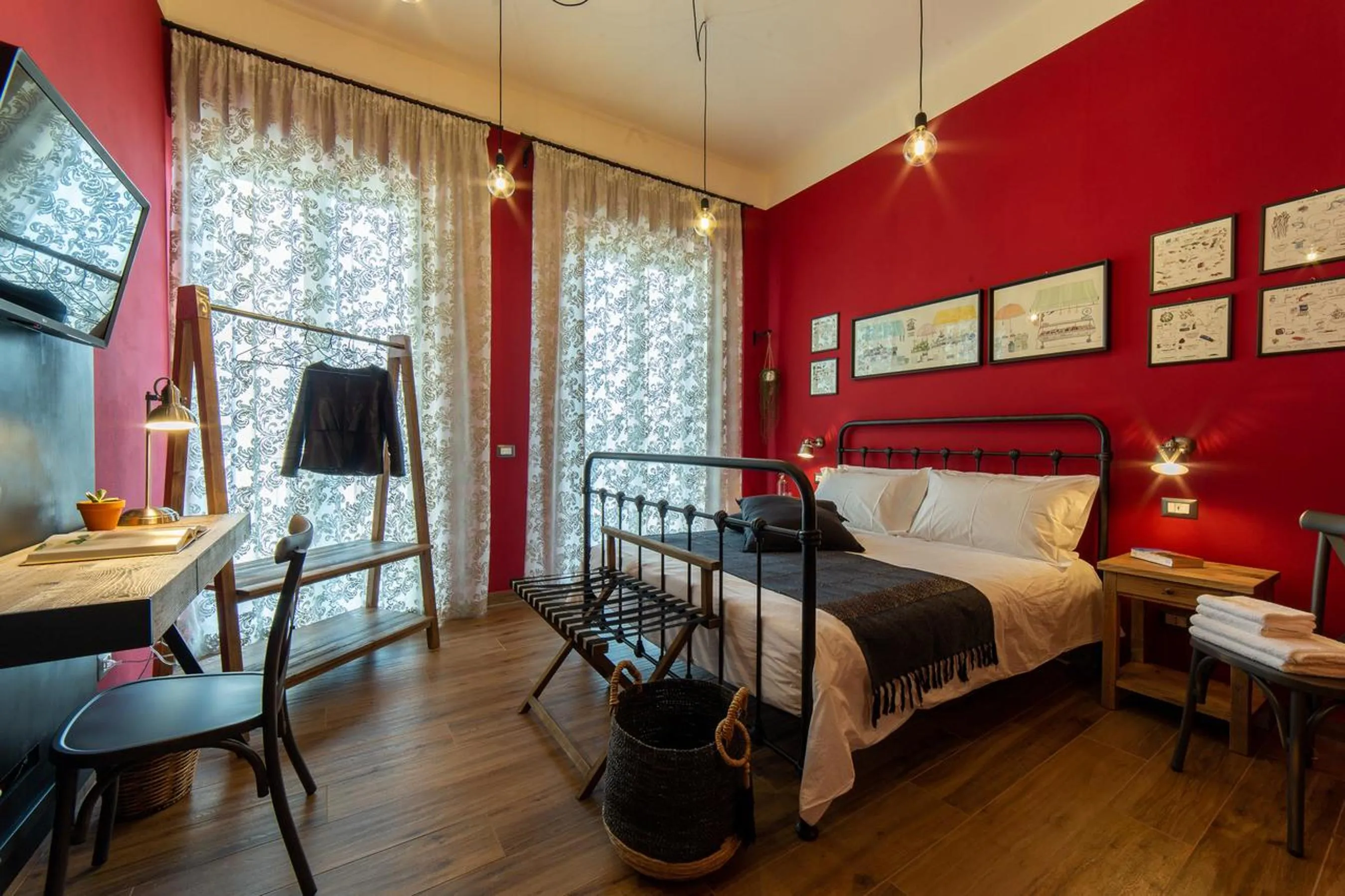 Photo of the whole room, Bed in il Palchetto B&B di Charme e Design