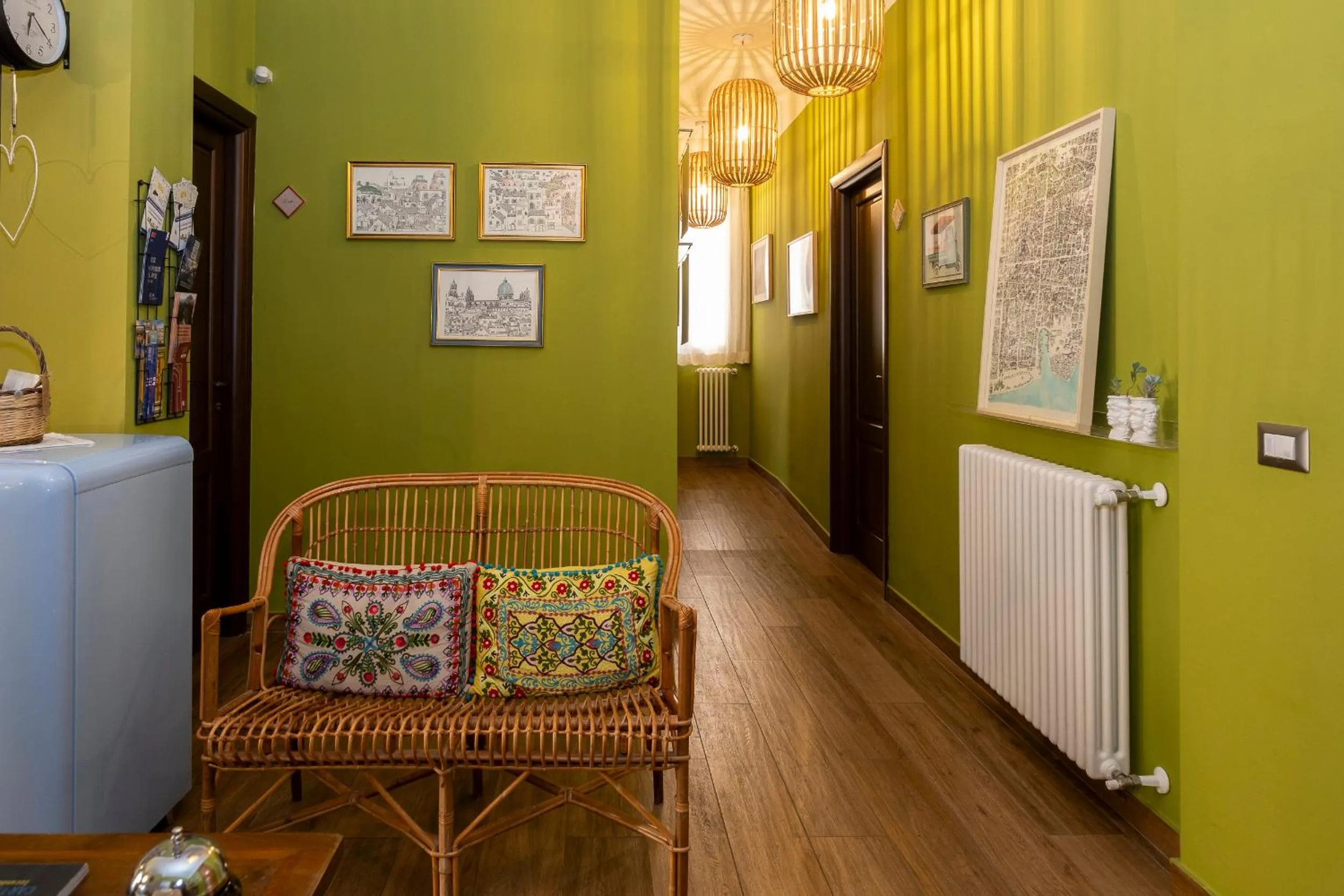 Lobby or reception in il Palchetto B&B di Charme e Design