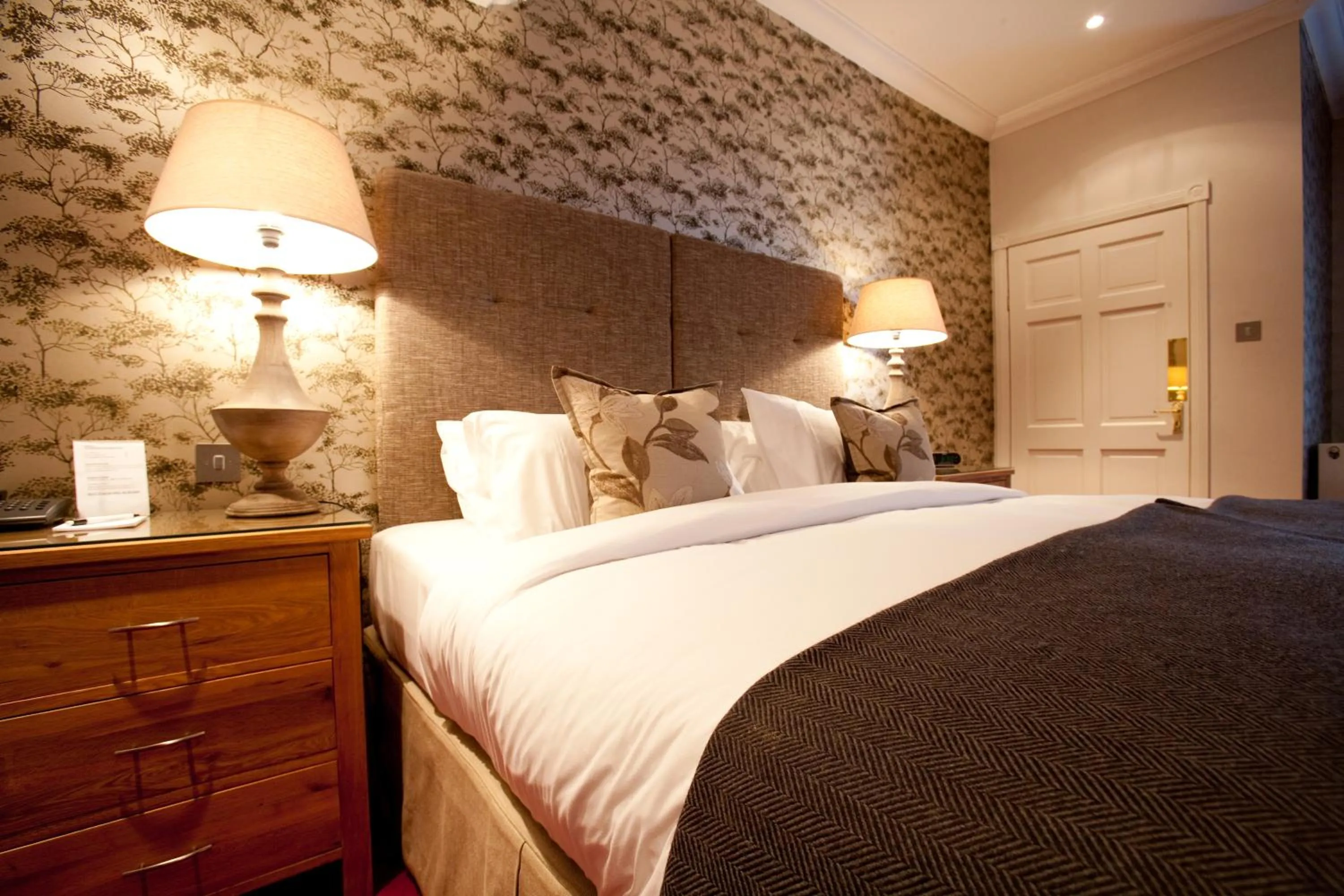 Bed in The Townhouse Hotel