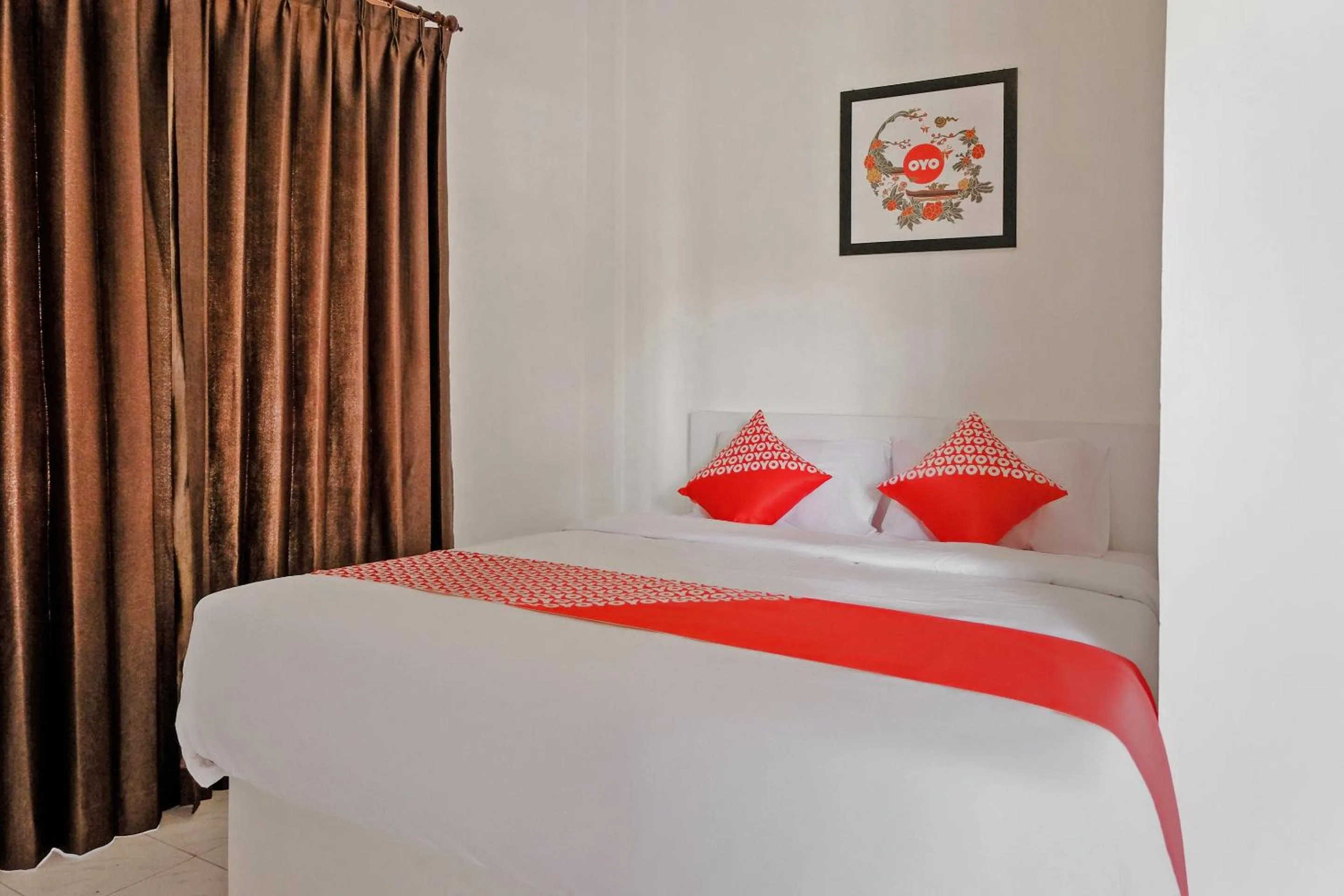 Bedroom, Bed in Hotel O Kina Family Residence Syariah