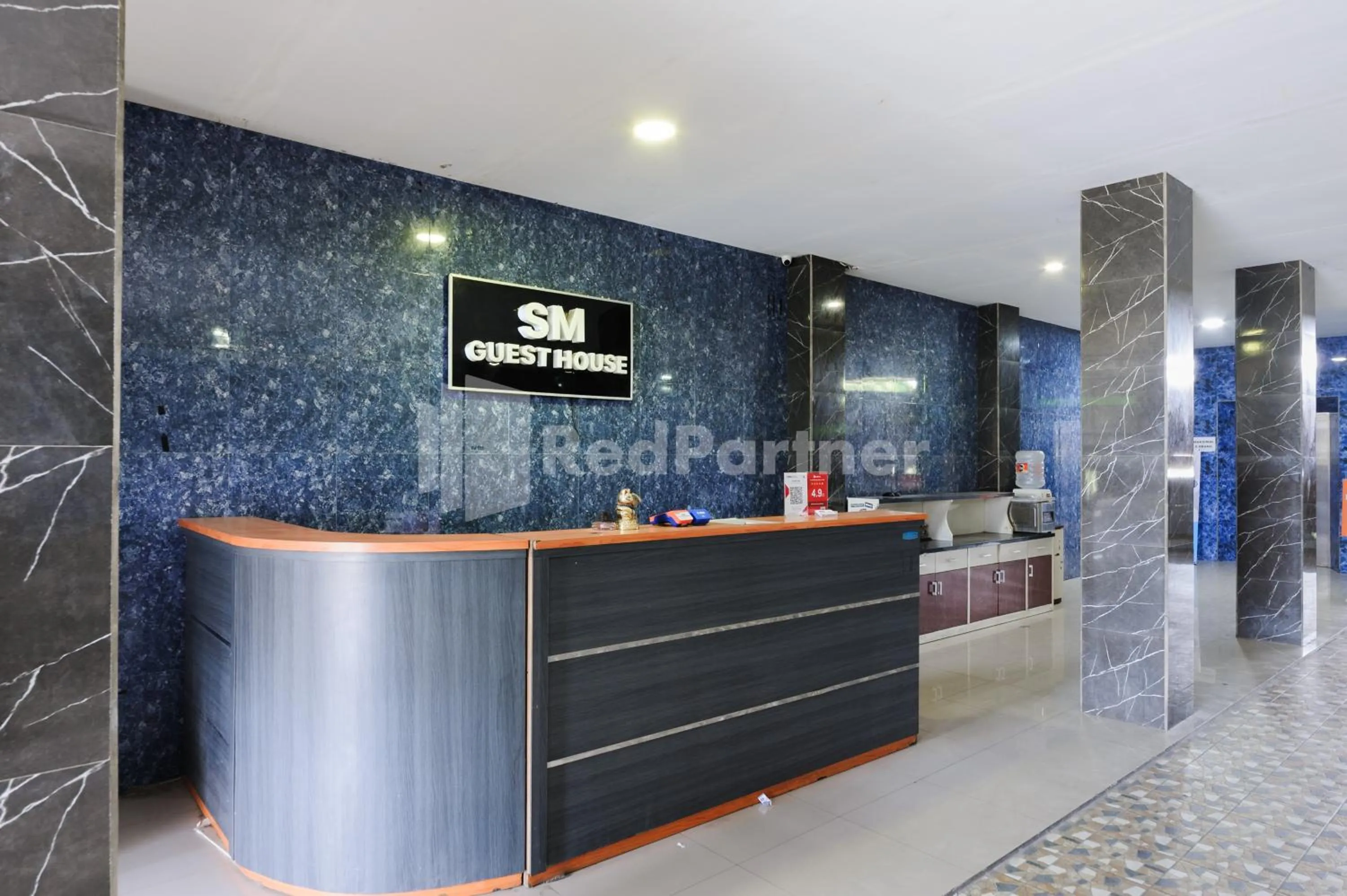 Lobby or reception in SM Guest House Malang