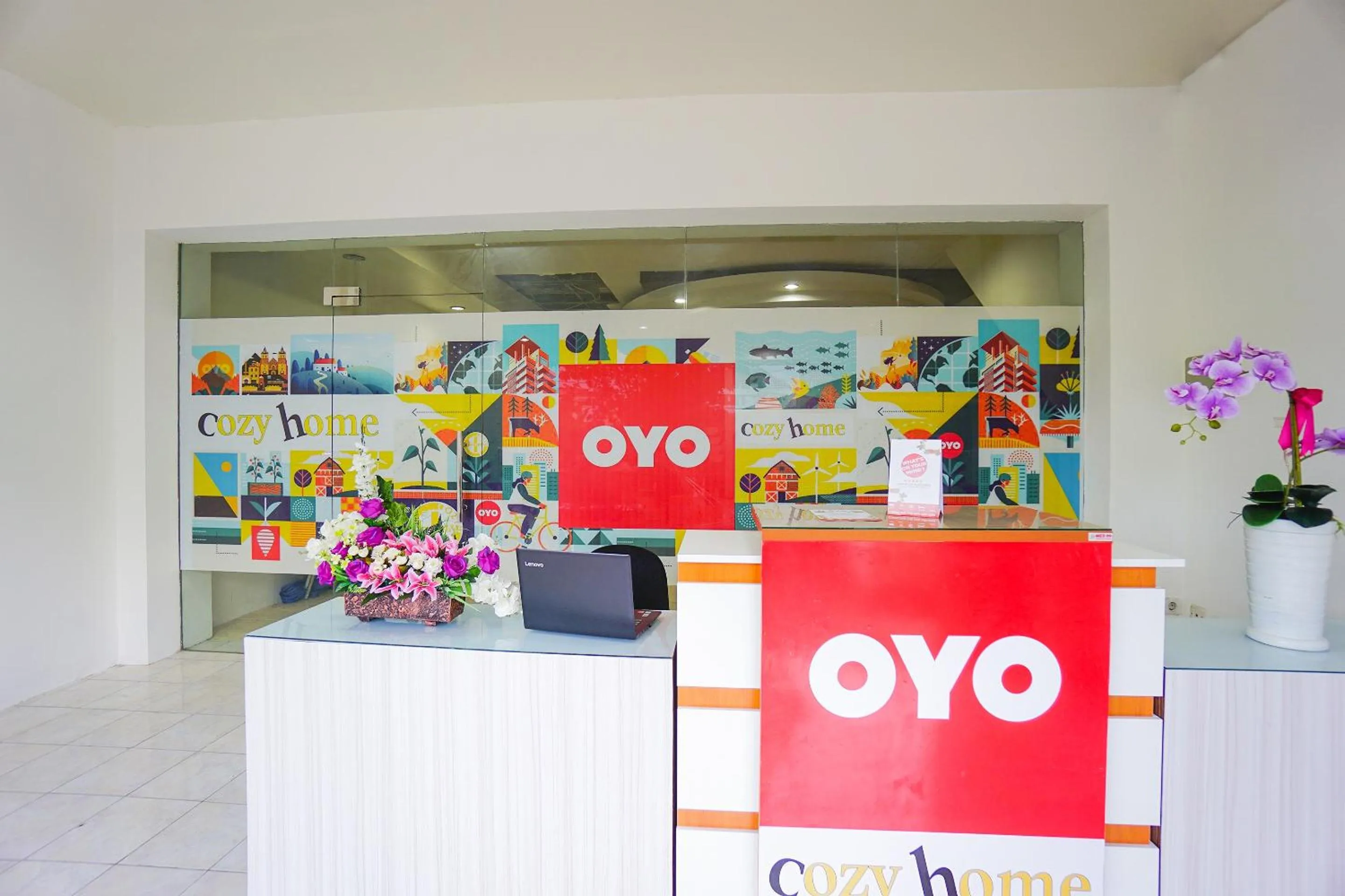 Lobby or reception in Super OYO 1838 COZY Home