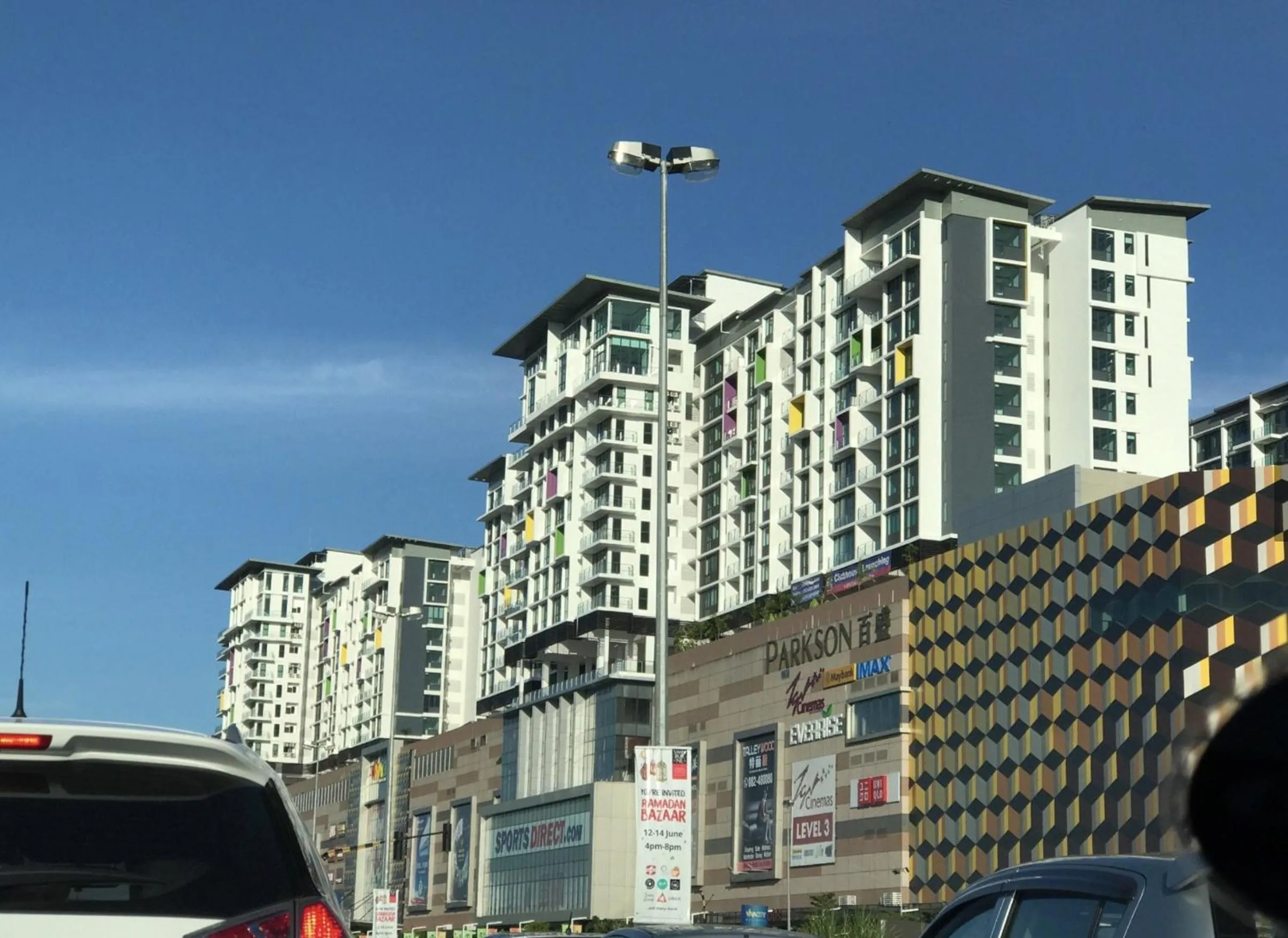 Facade/entrance in Luco Apartments @ Viva City Megamall