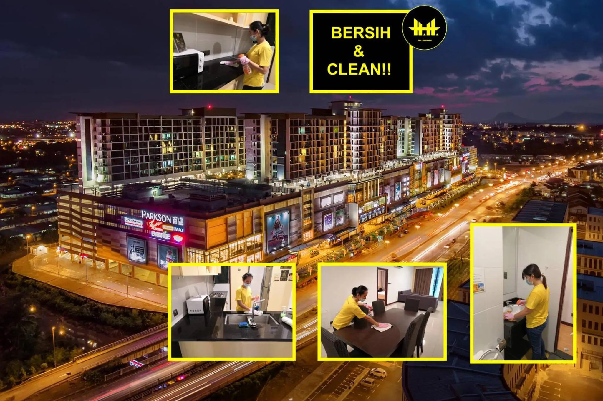 Facade/entrance in Luco Apartments @ Viva City Megamall