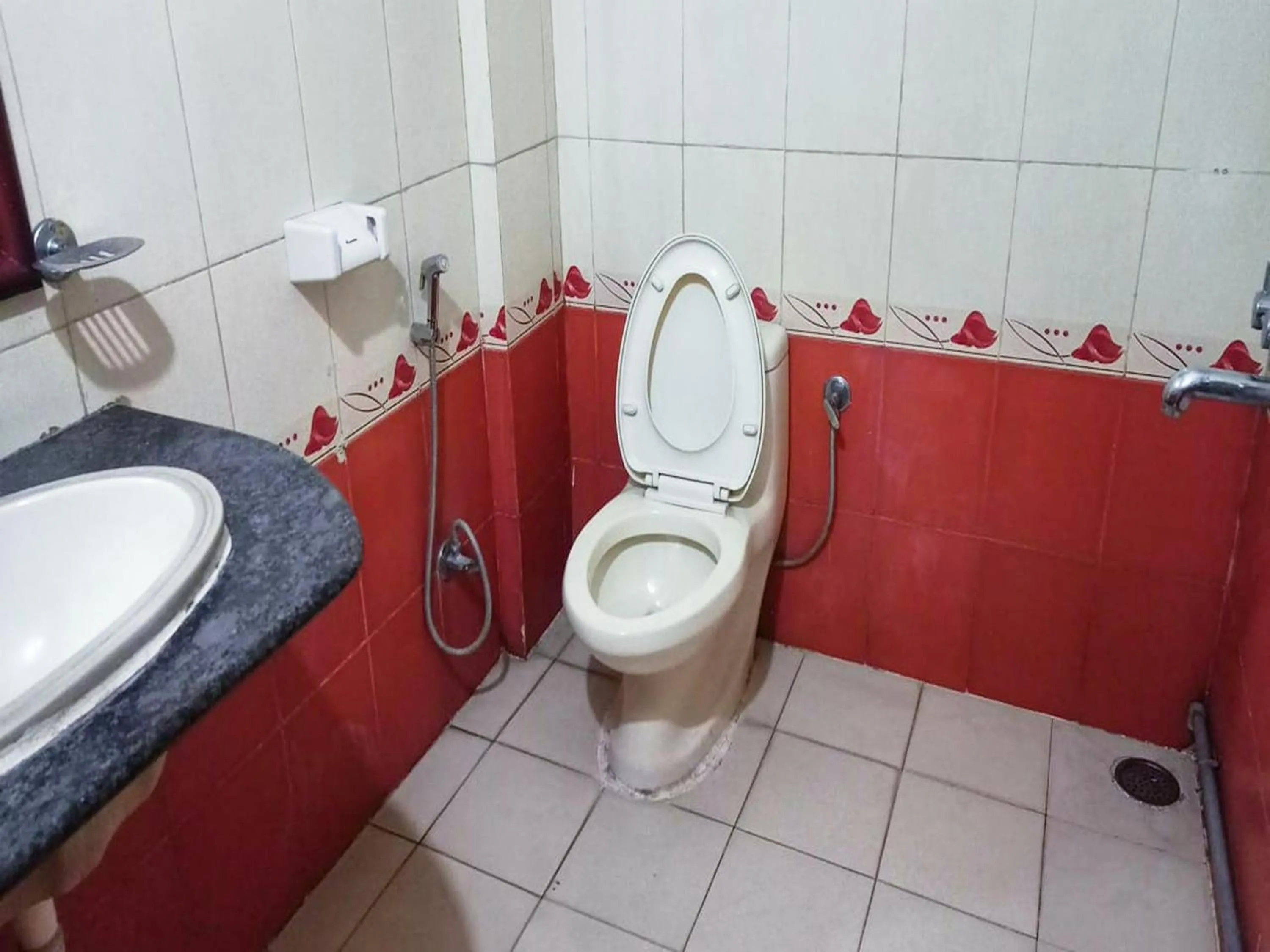 Bathroom in Hotel Champion Inn near Yeswantpur Junction Railway Station