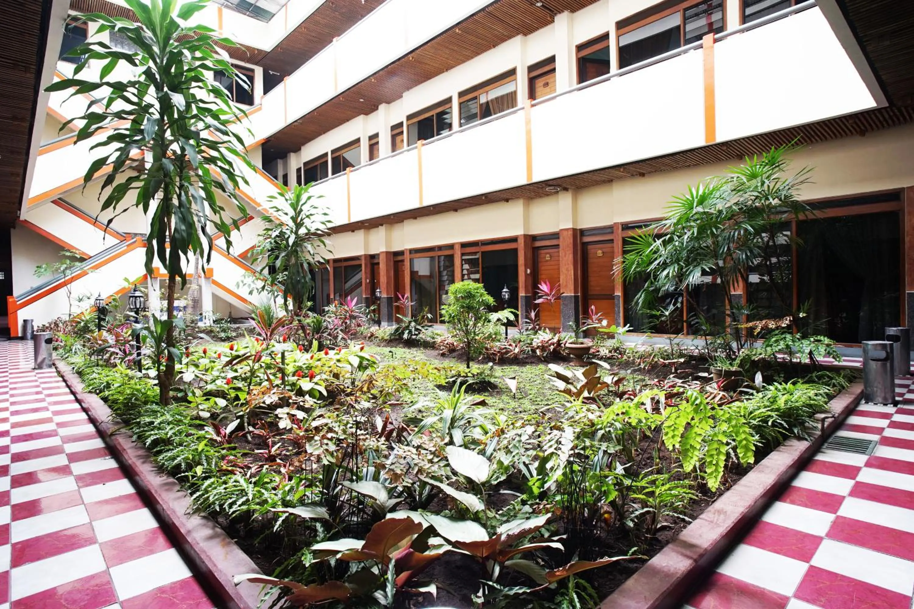 Patio in Hotel Bandung Permai