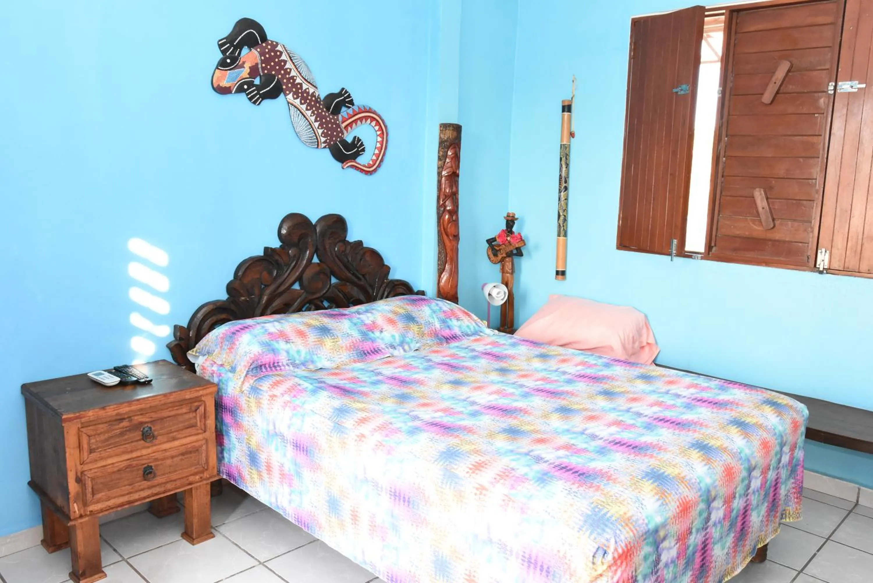 Bedroom, Bed in Cancun Guest House 4 Terrace Tub