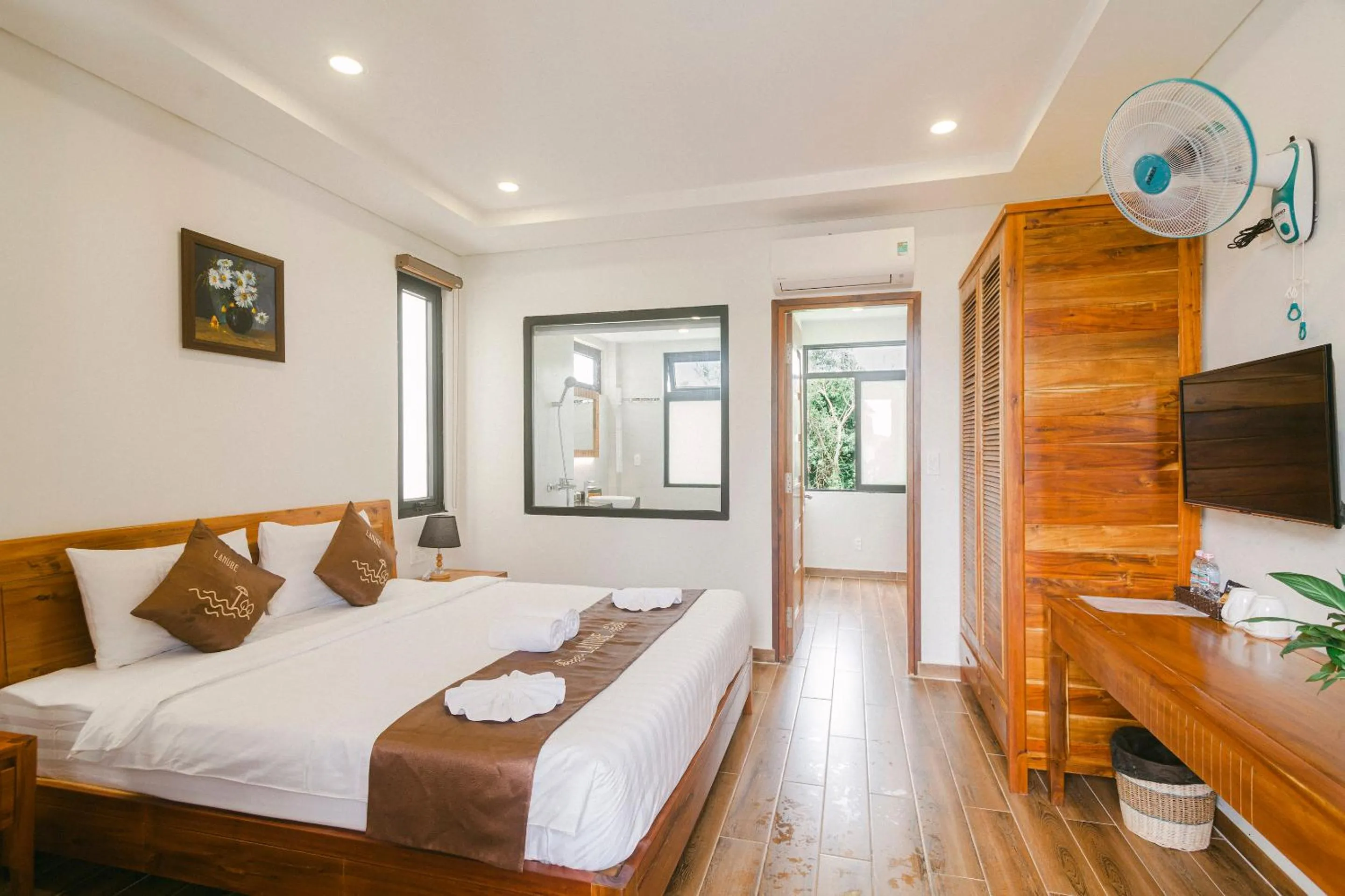 Bed in La Nube Residence