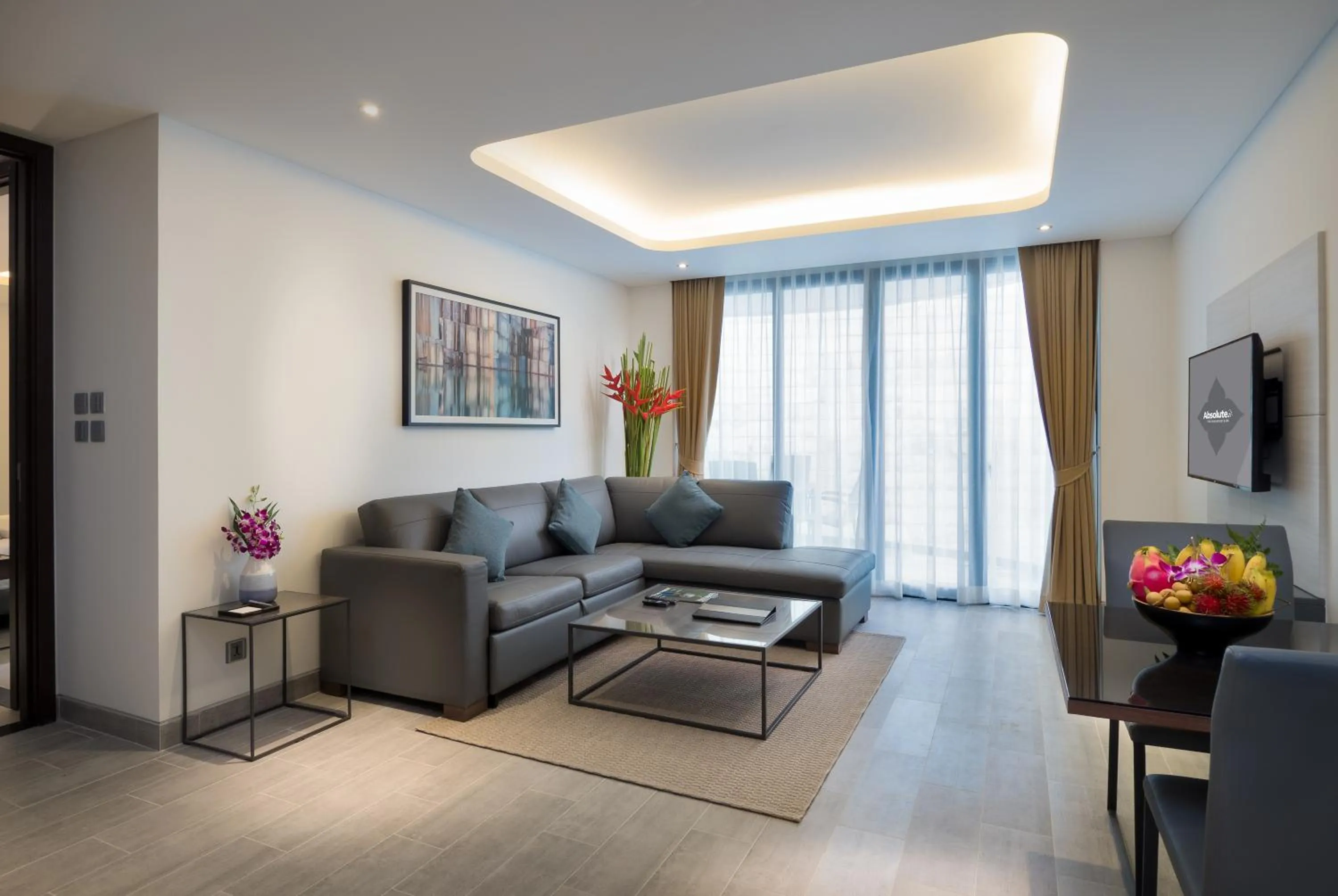 Living room in Lets Phuket Twin Sands Resort & Spa