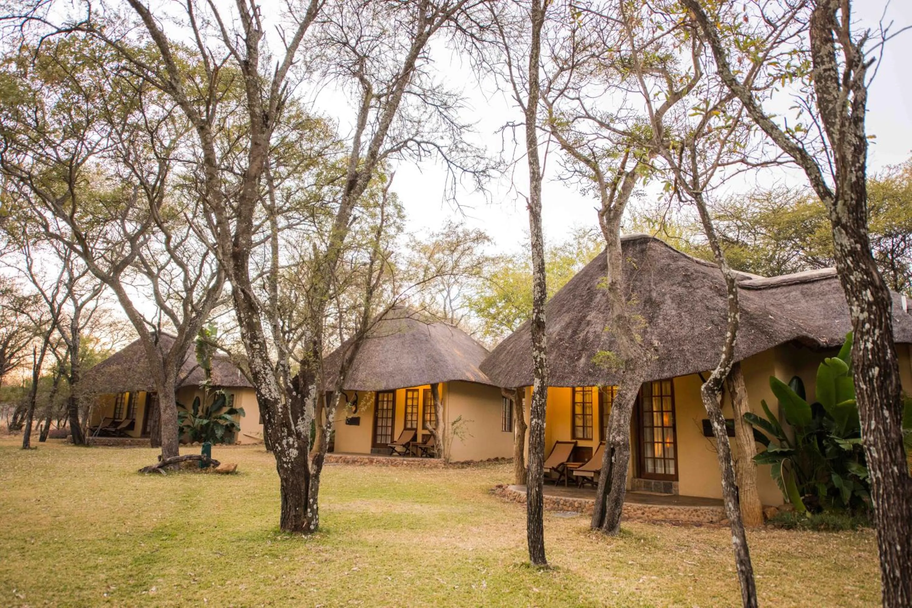 Property building in Mziki Safari Lodge