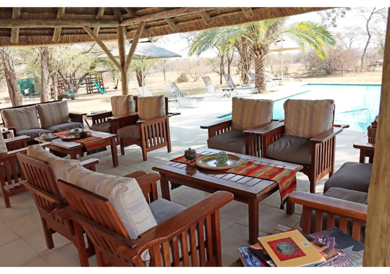 Patio in Mziki Safari Lodge