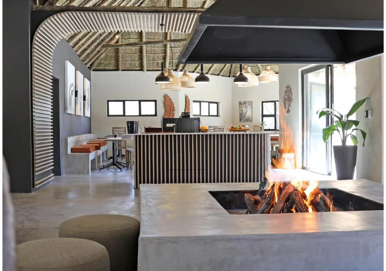Dining area in Mziki Safari Lodge