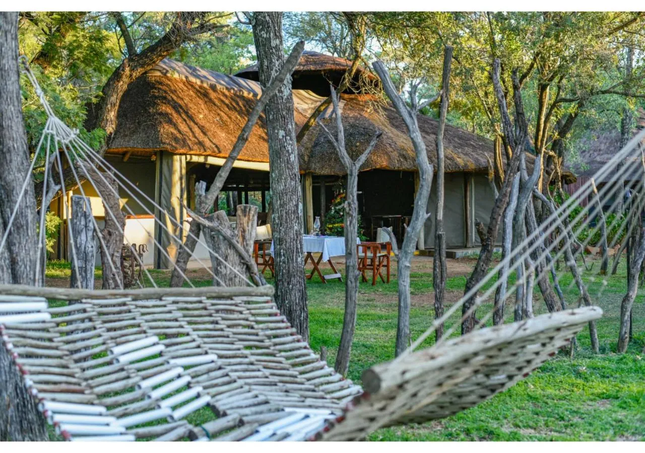 Garden view in Mziki Safari Lodge