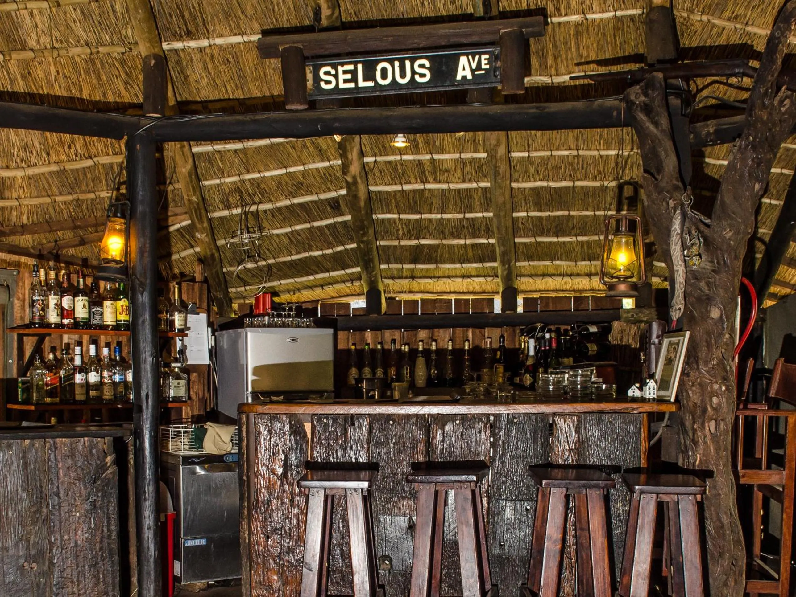 Lounge or bar in Mziki Safari Lodge