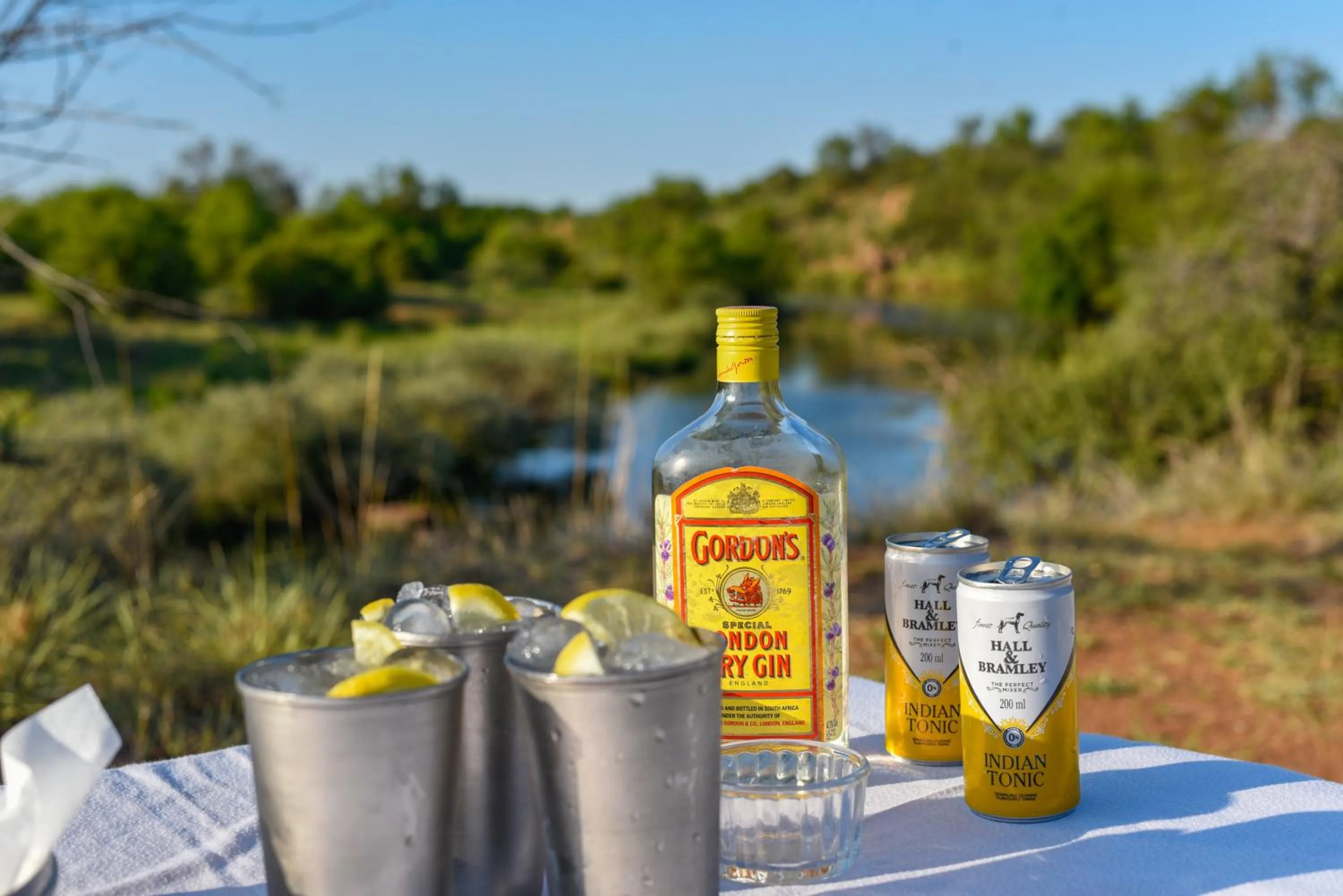 Natural landscape in Mziki Safari Lodge