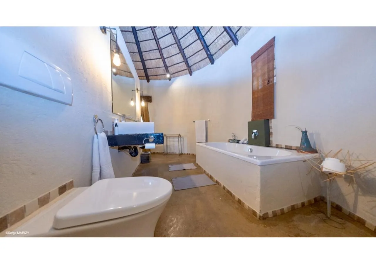 Toilet in Mziki Safari Lodge