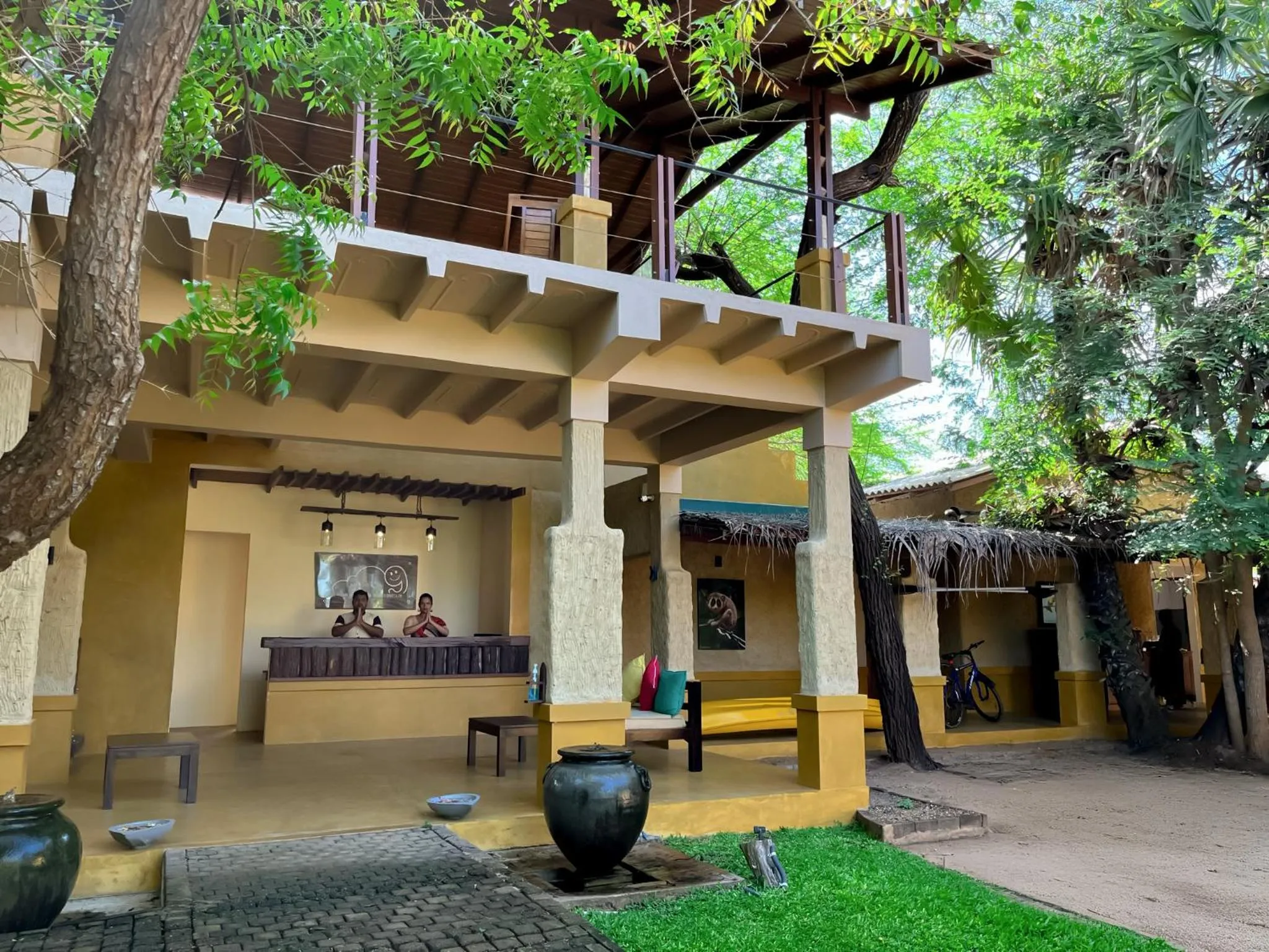 Lobby or reception in Cloud Nine Lanka Resort Wilpattu