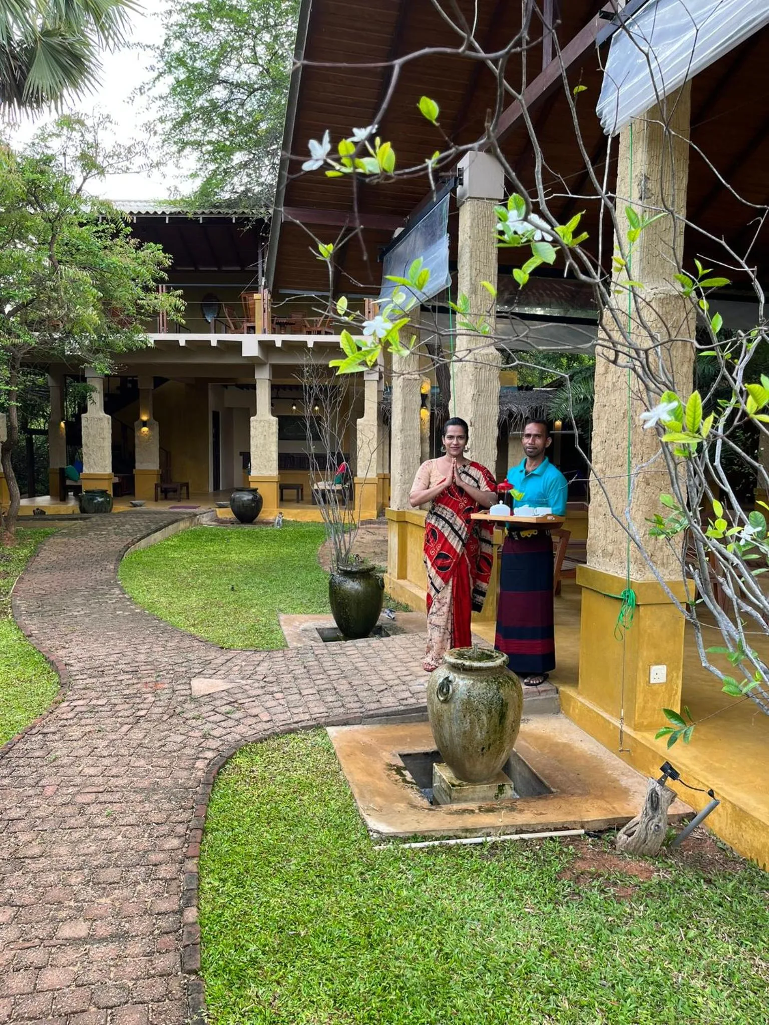 Lobby or reception in Cloud Nine Lanka Resort Wilpattu
