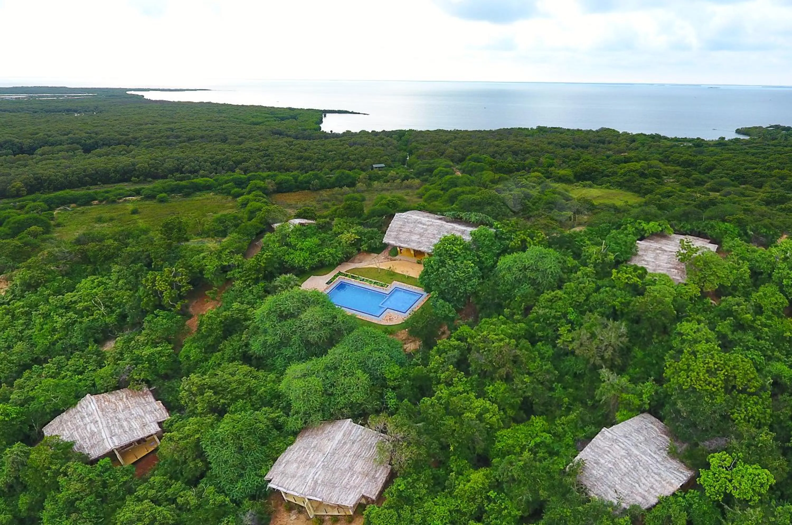 Property building in Cloud Nine Lanka Resort Wilpattu