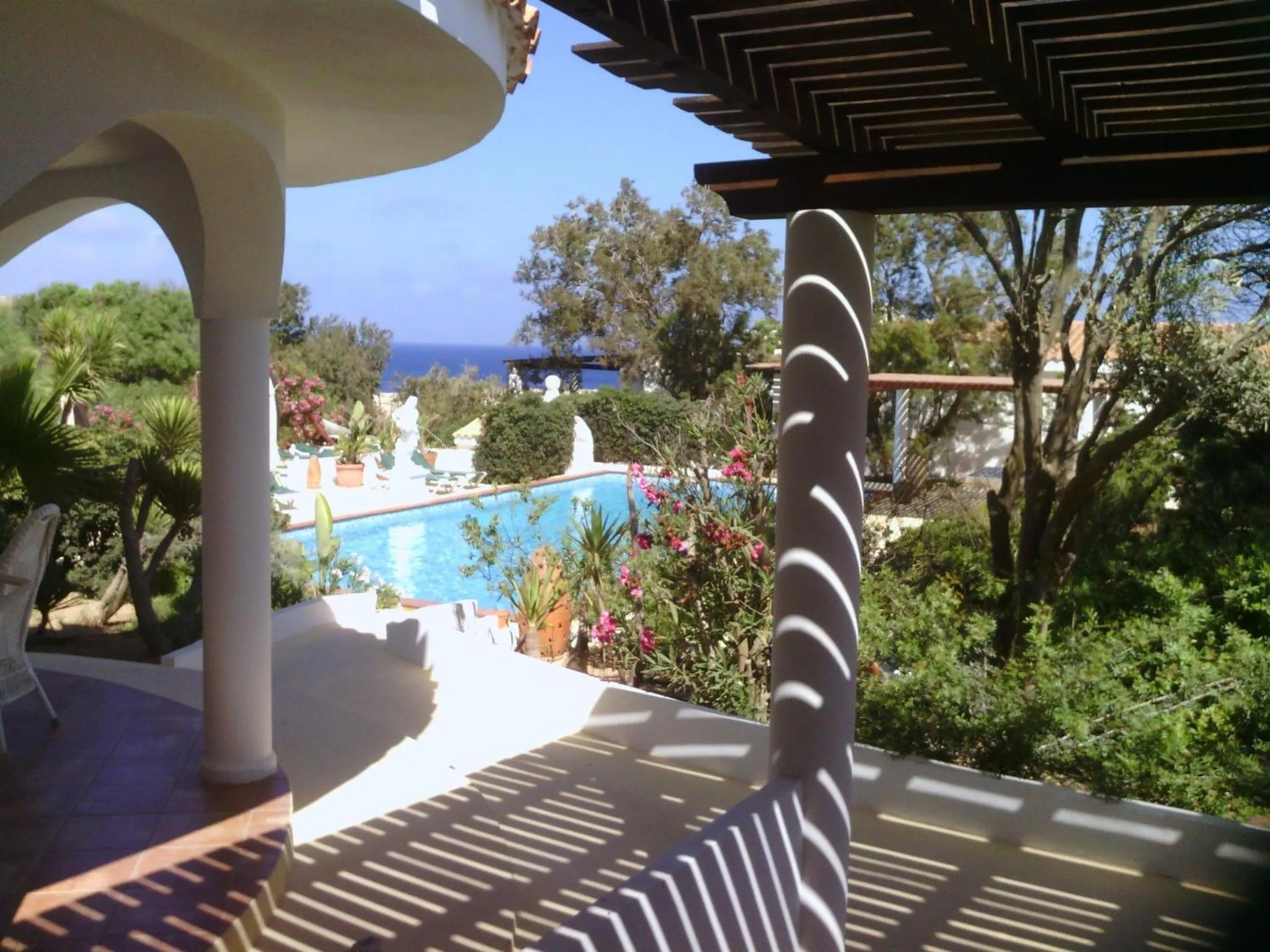 Pool view in Oasi Di Casablanca