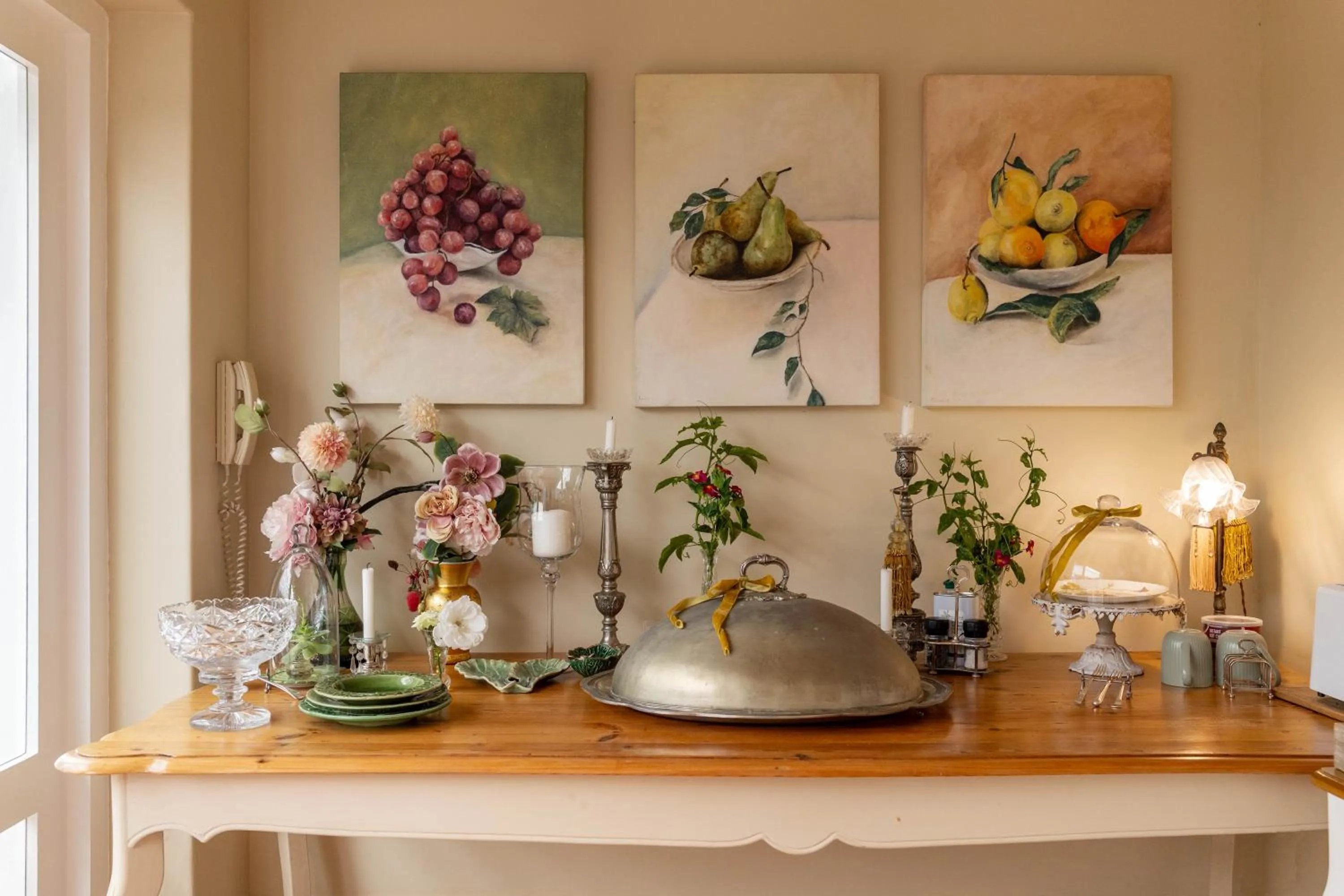 Decorative detail in Villa Puccini