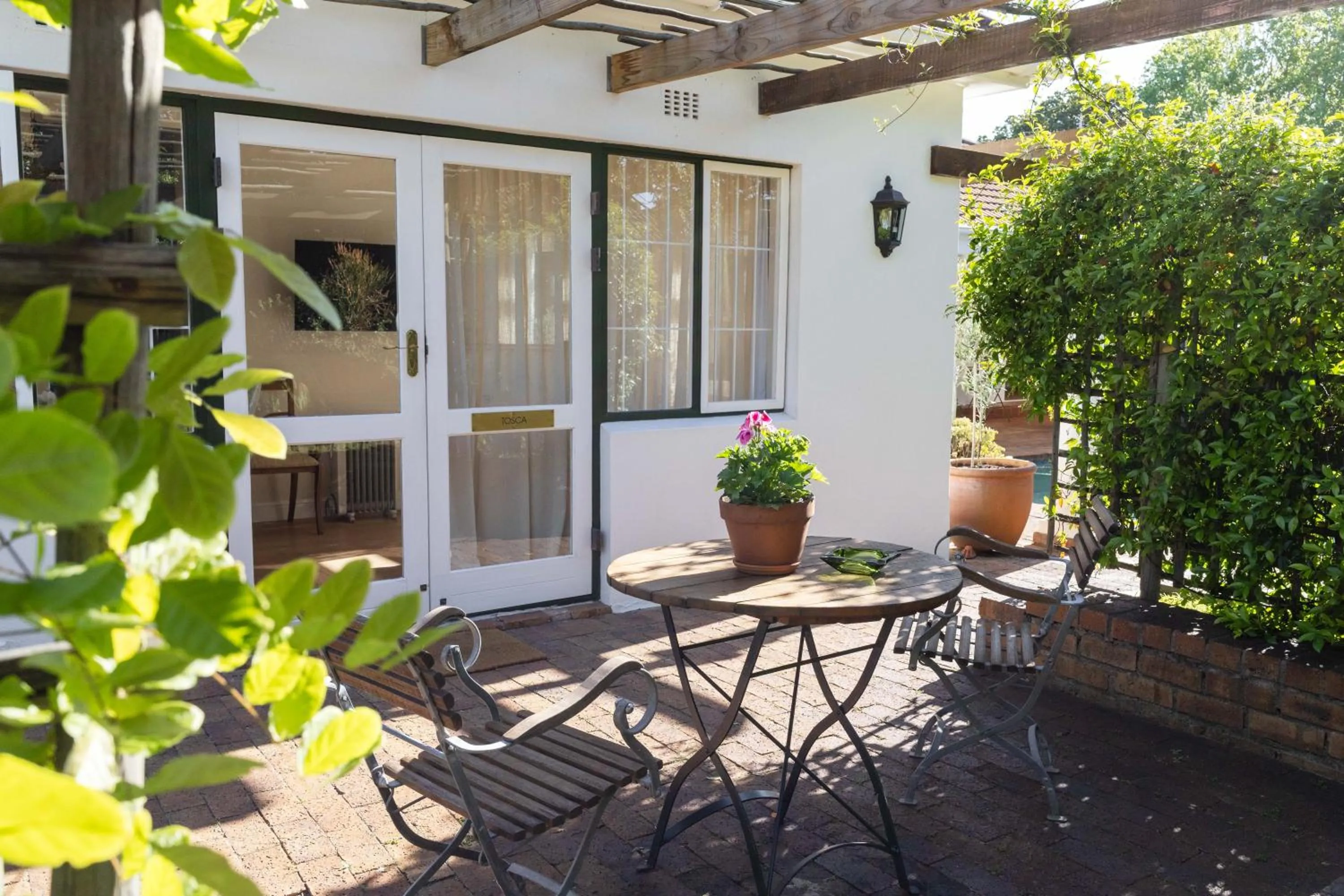 Patio in Villa Puccini