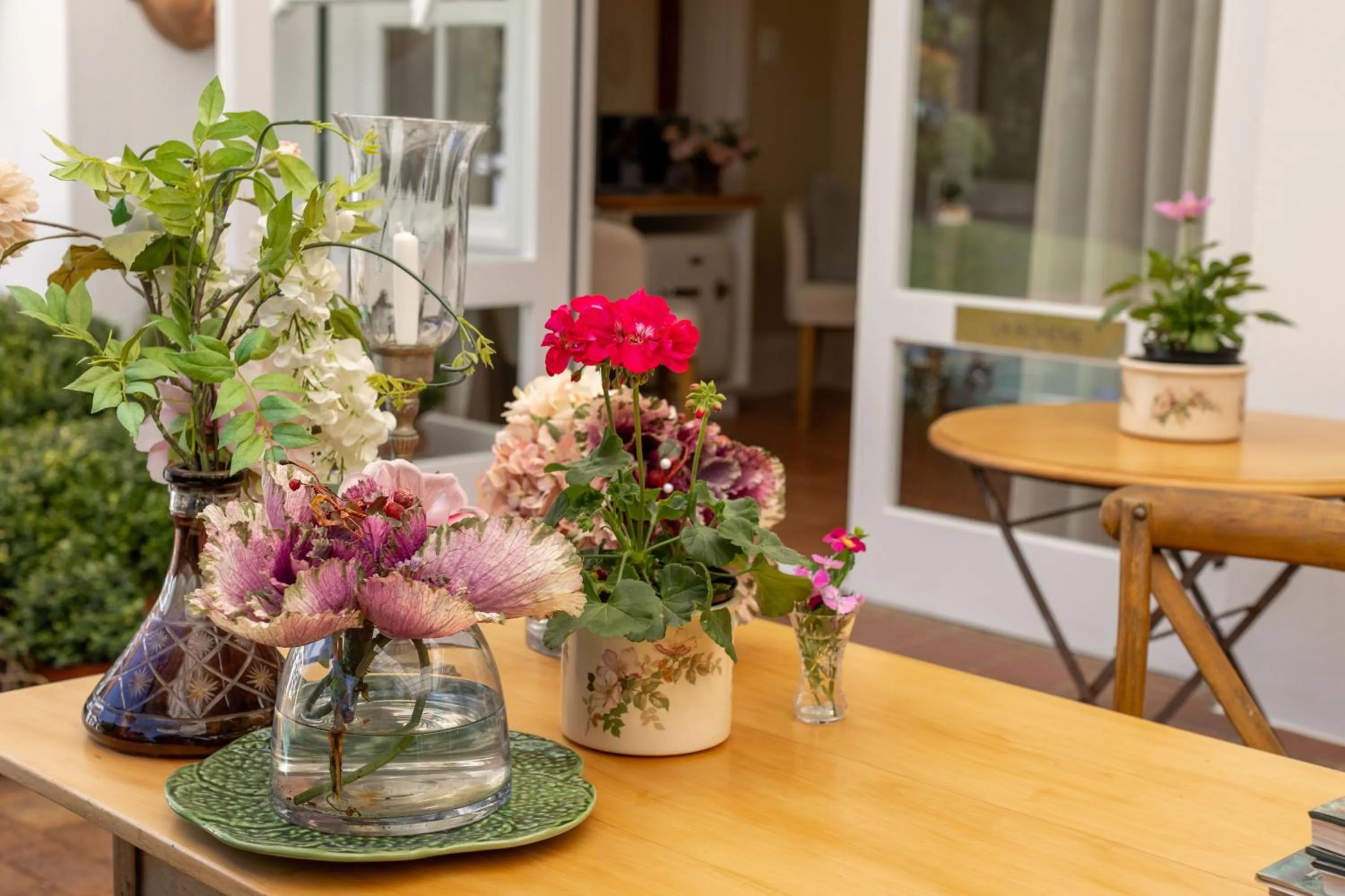 Dining area in Villa Puccini
