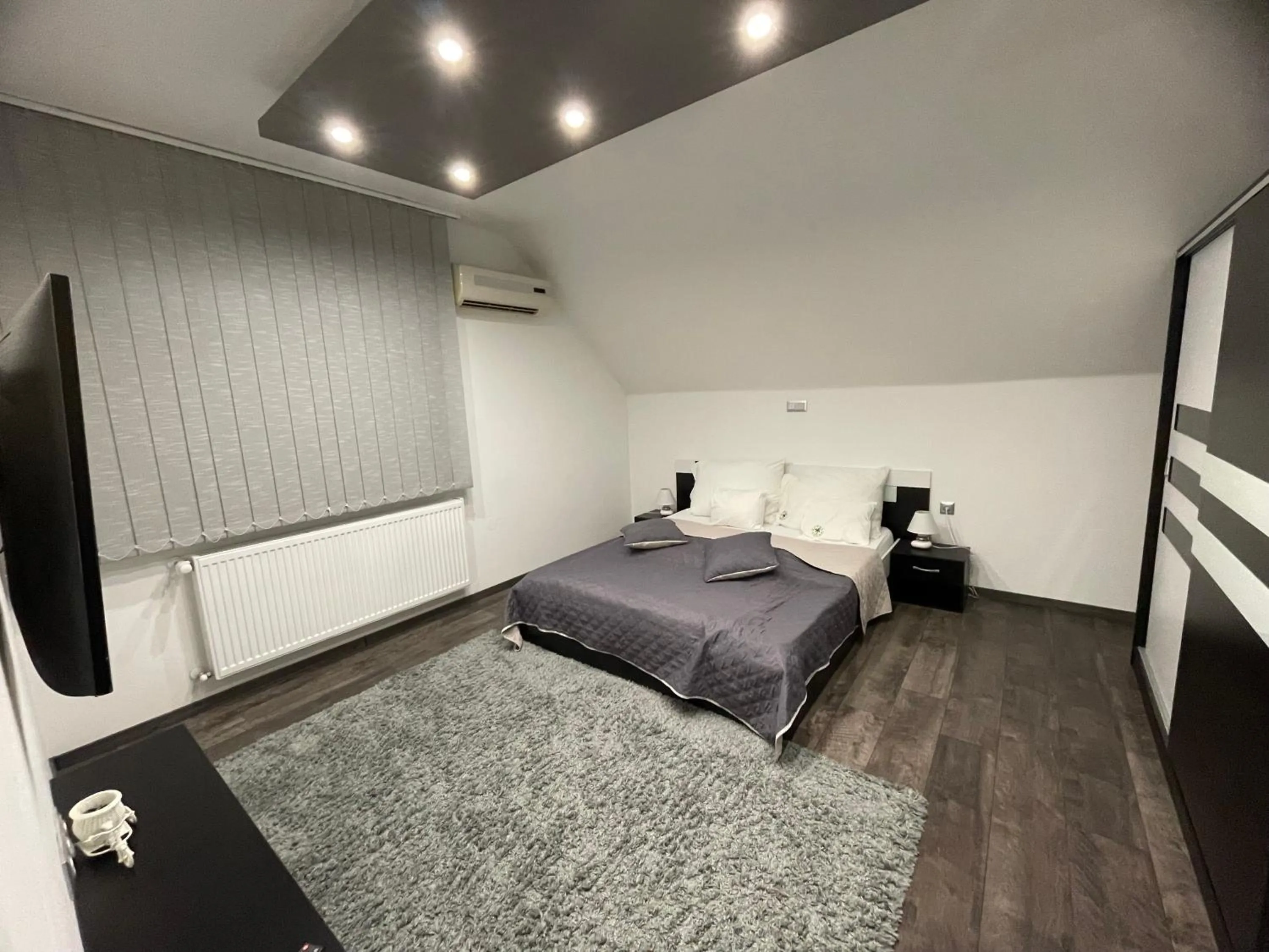 Bedroom, Bed in Hotel Pálma