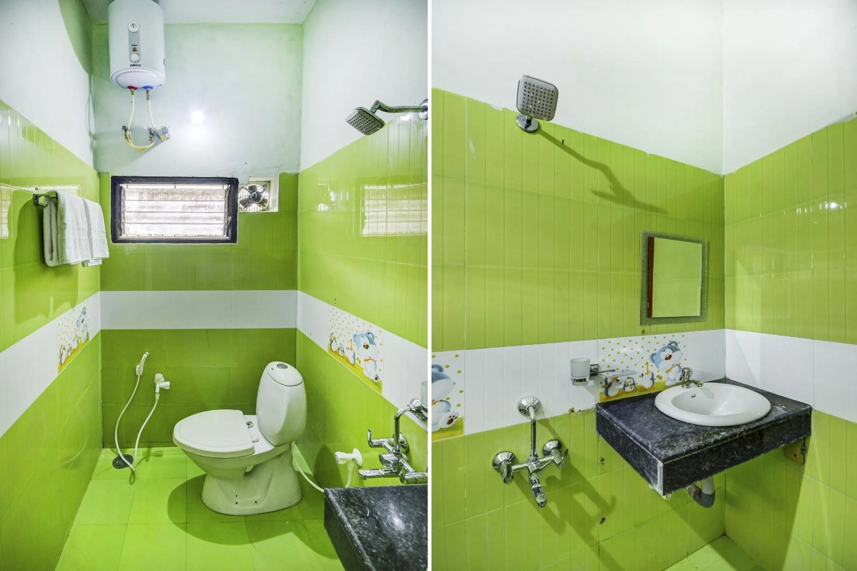 Bathroom in Super Hotel O Aruthraa Residency