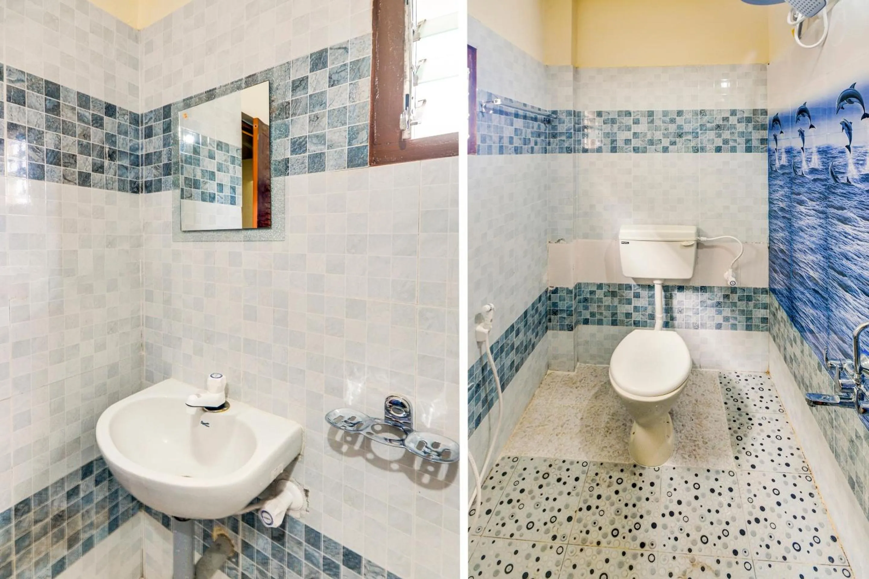 Bathroom in Super Hotel O Aruthraa Residency