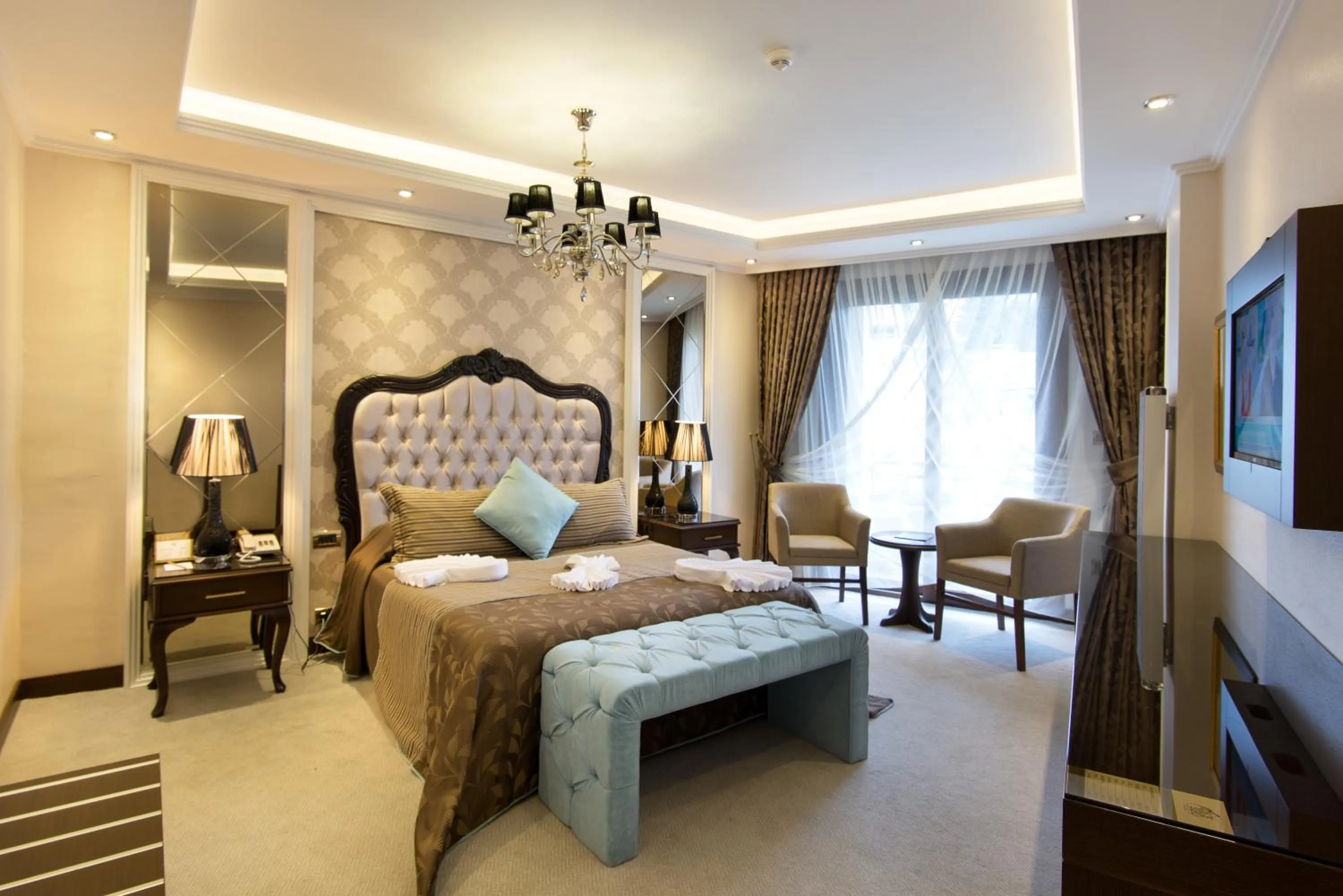 Bedroom, Bed in Black Bird Thermal Hotel & SPA