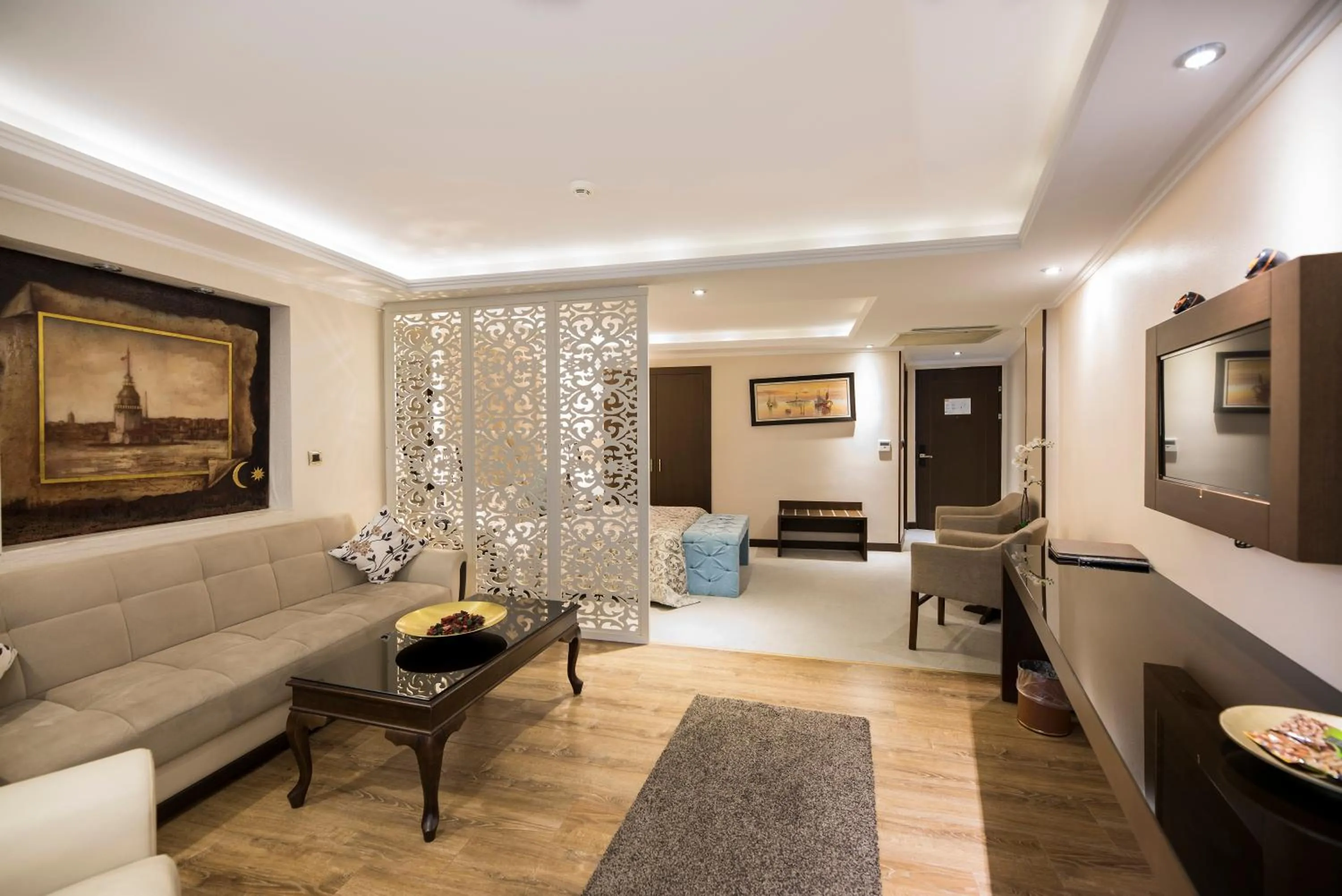 Seating area in Black Bird Thermal Hotel & SPA