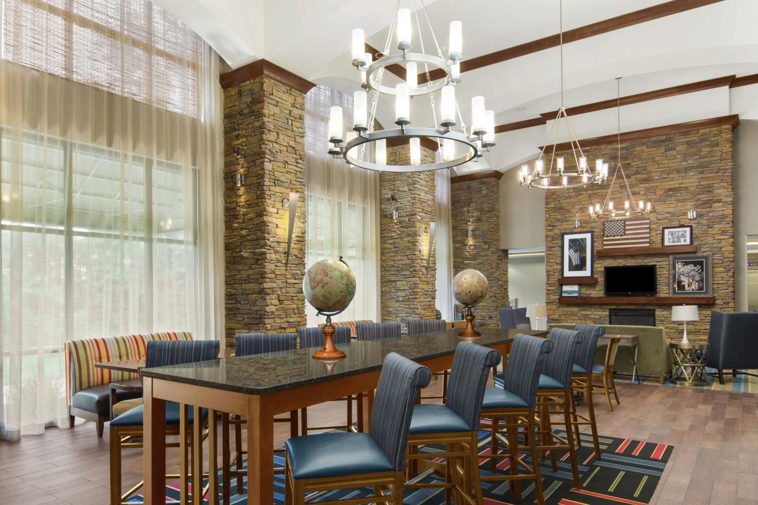 Lobby or reception in Hampton Inn Columbus/South-Fort Benning
