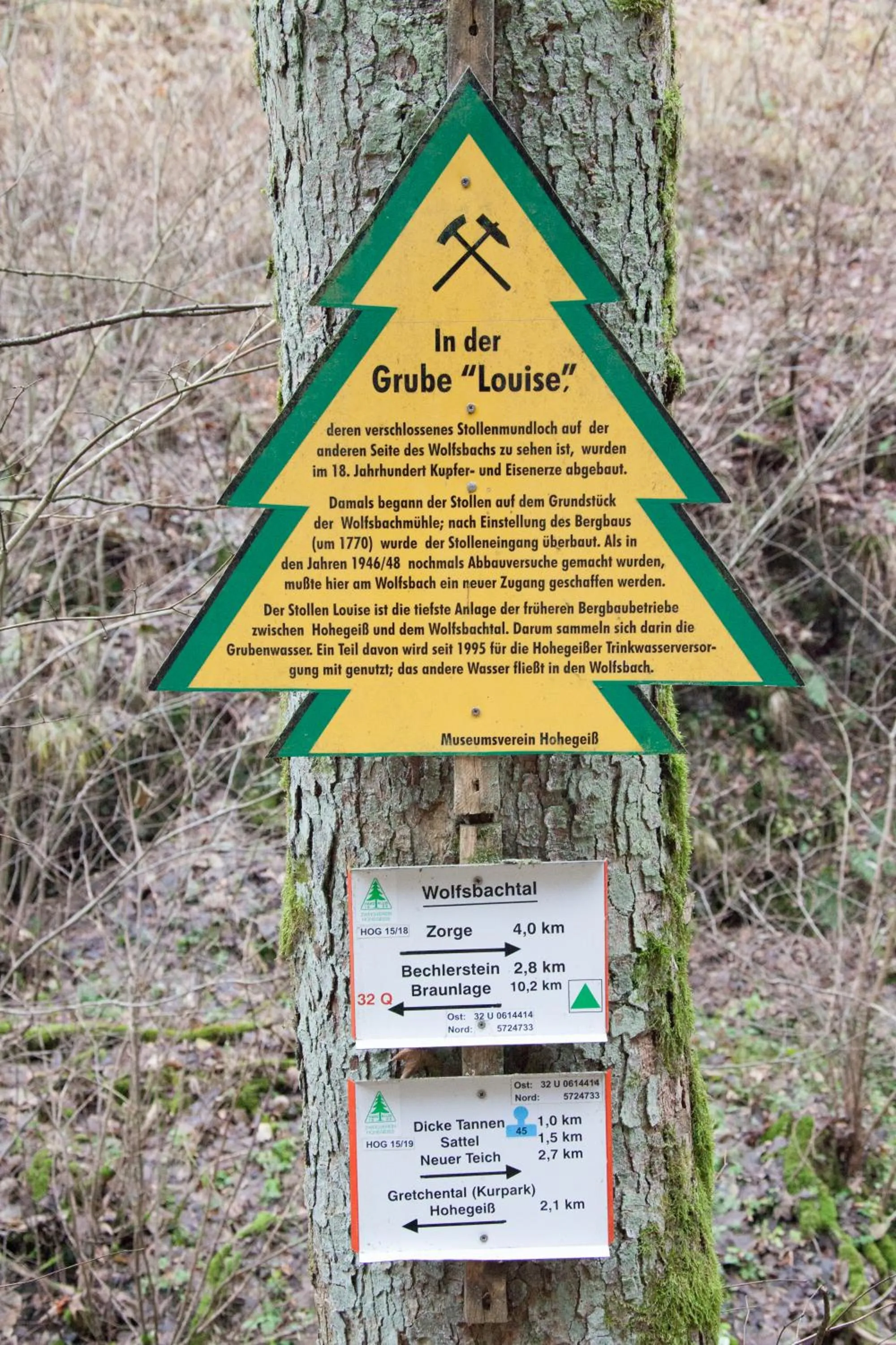 Property logo or sign in Waldhaus Wolfsbachmühle