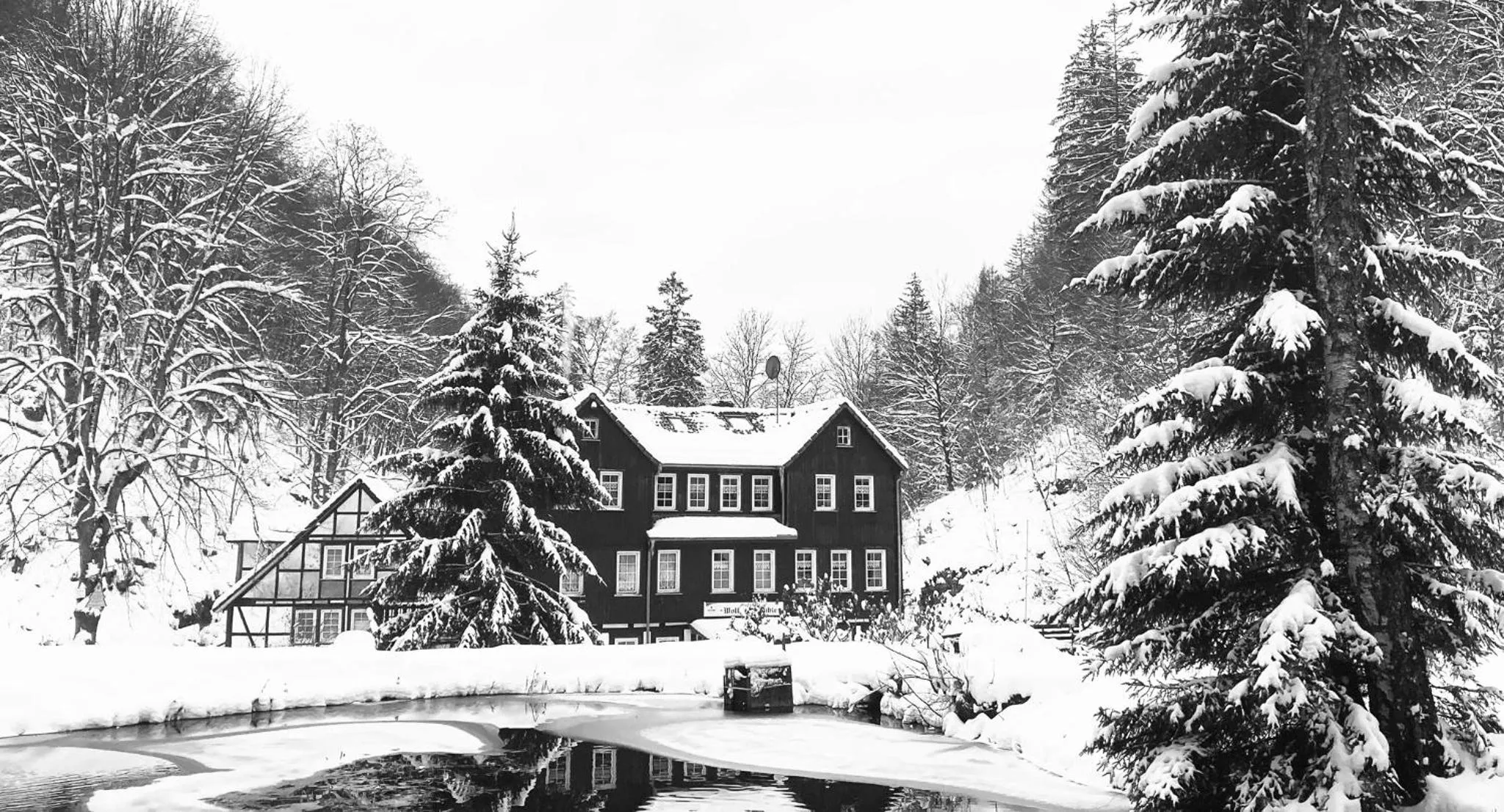 Property building in Waldhaus Wolfsbachmühle